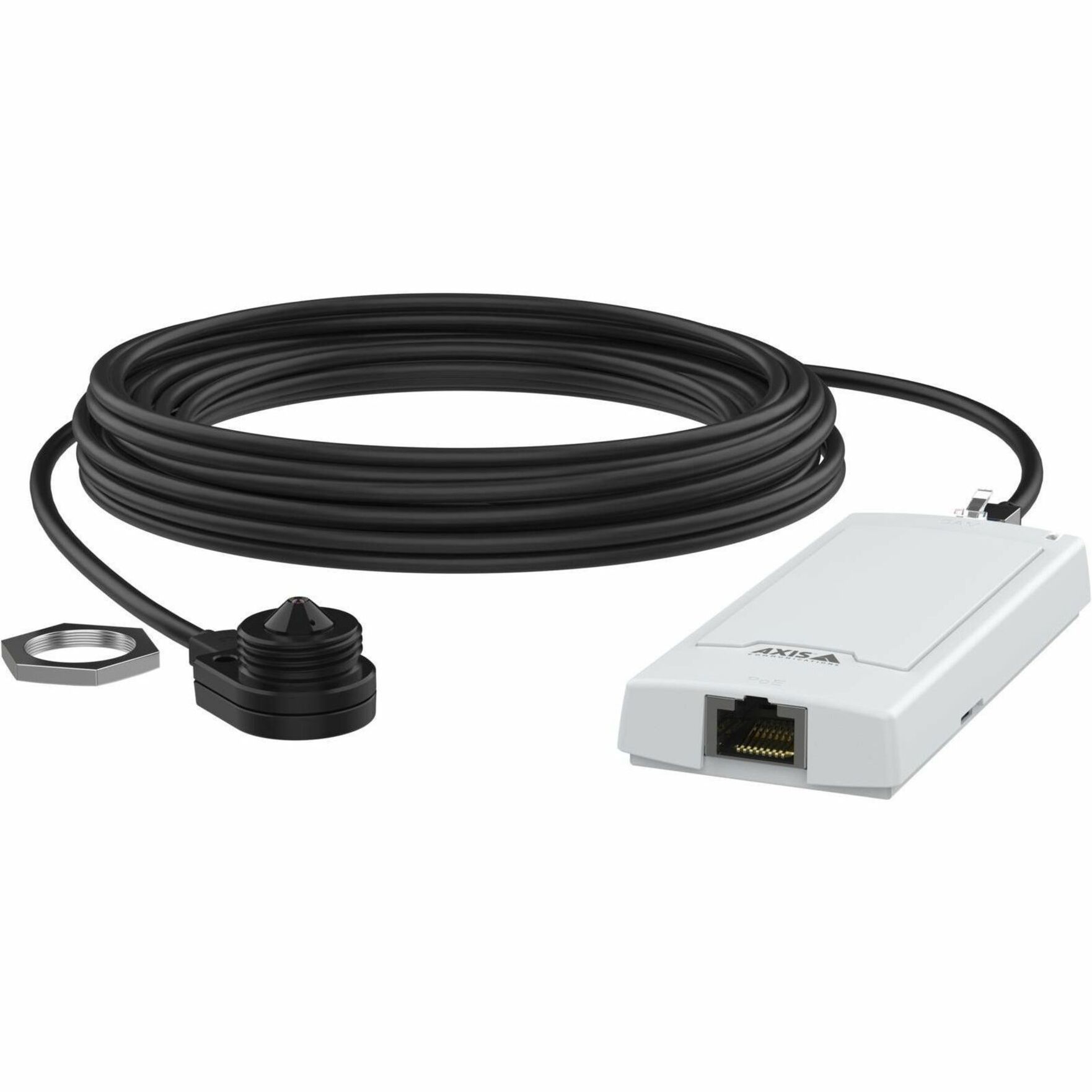 AXIS P1265 Mk II Indoor/Outdoor Full HD Network Camera - Color - White - TAA Compliant - H.264, H.265, Motion JPEG, H.264B (MPEG-4 Part 10/AVC), H.264H (MPEG-4 Part 10/AVC), H.264M (MPEG-4 Part 10/AVC), H.265 (MPEG-H Part 2/HEVC) Main Profile, Zipstream - 1920 x 1080 - 3.70 mm Fixed Lens - 30 fps - CMOS - Fast Ethernet - IP3X - Wide Dynamic Range, HTTPS Encryption, SD Card Local Storage, White Balance, Mirror, Privacy Masking, AI Analytics, Password Protection, Motion Detection, Human Detec