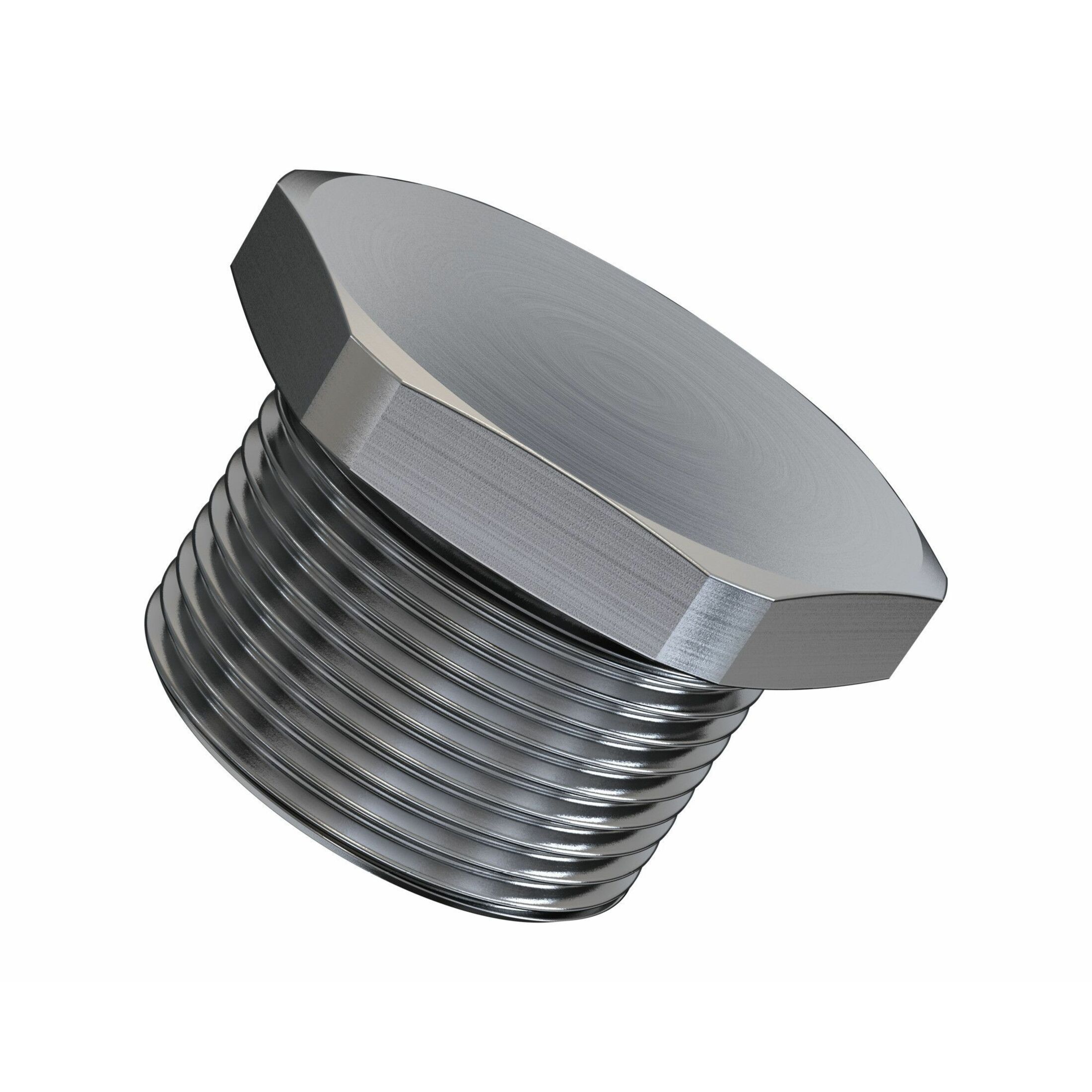 AXIS TQ1915 Plug Thread M25x1.5 - Blanking Cap - Nickel Plated Brass - TAA Compliant