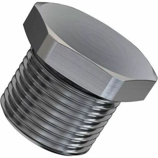 AXIS TQ1916 Plug Thread M20x1.5 - Blanking Cap - Nickel Plated Brass - TAA Compliant