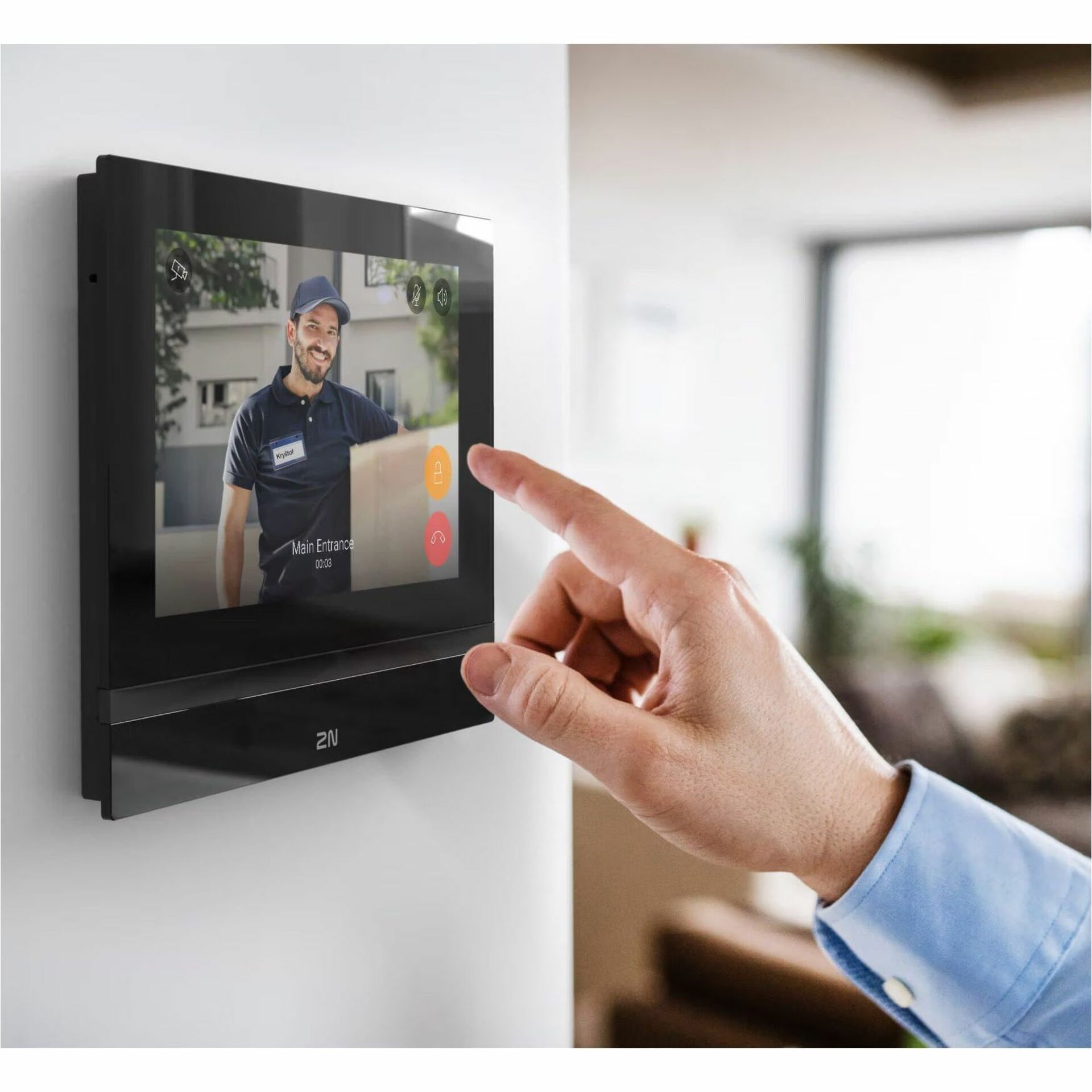 2N Indoor View Wi-Fi - 7" Touchscreen - Indoor, Home, Apartment, Surveillance, Office, Residential