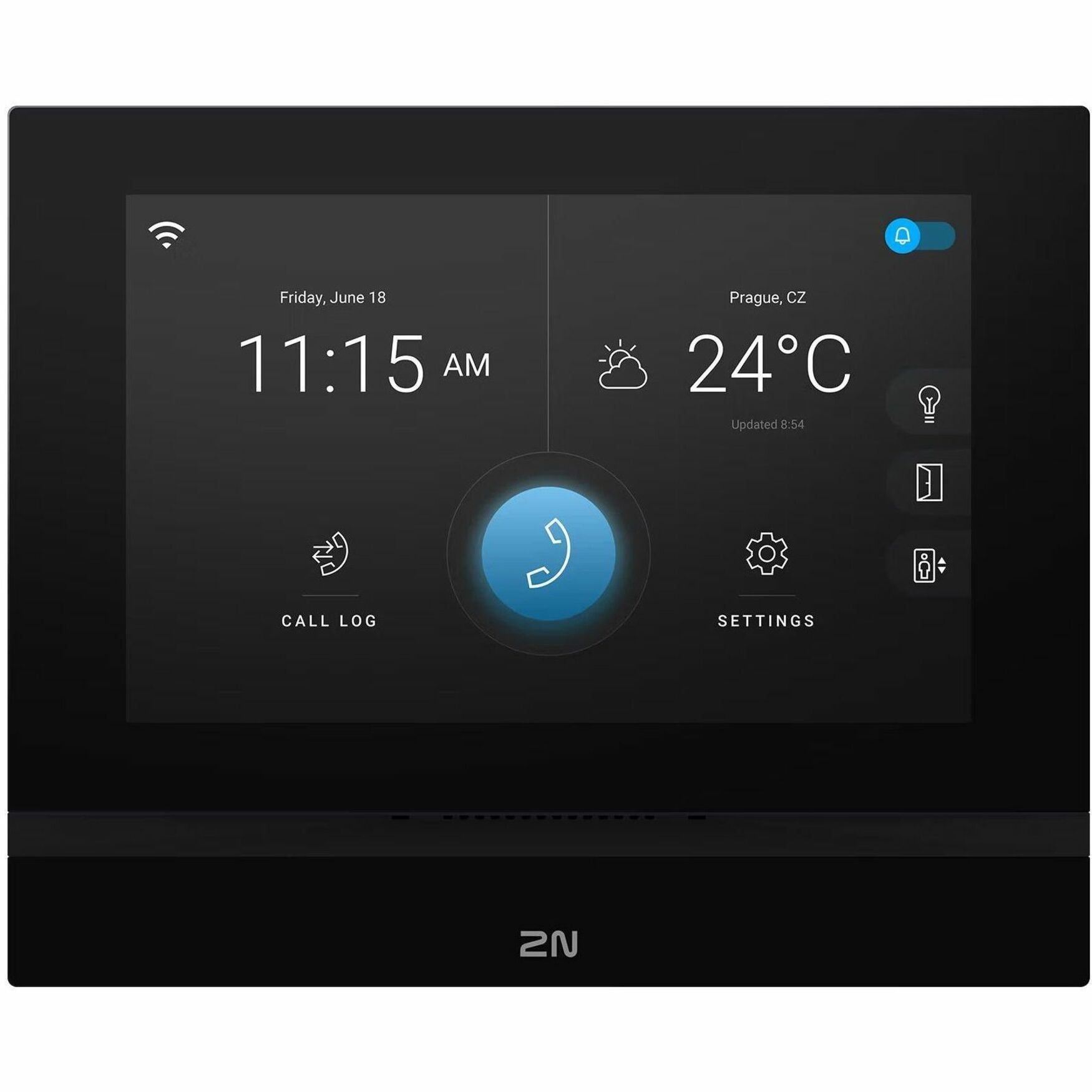 2N Indoor View Wi-Fi - 7" Touchscreen - Indoor, Home, Apartment, Surveillance, Office, Residential