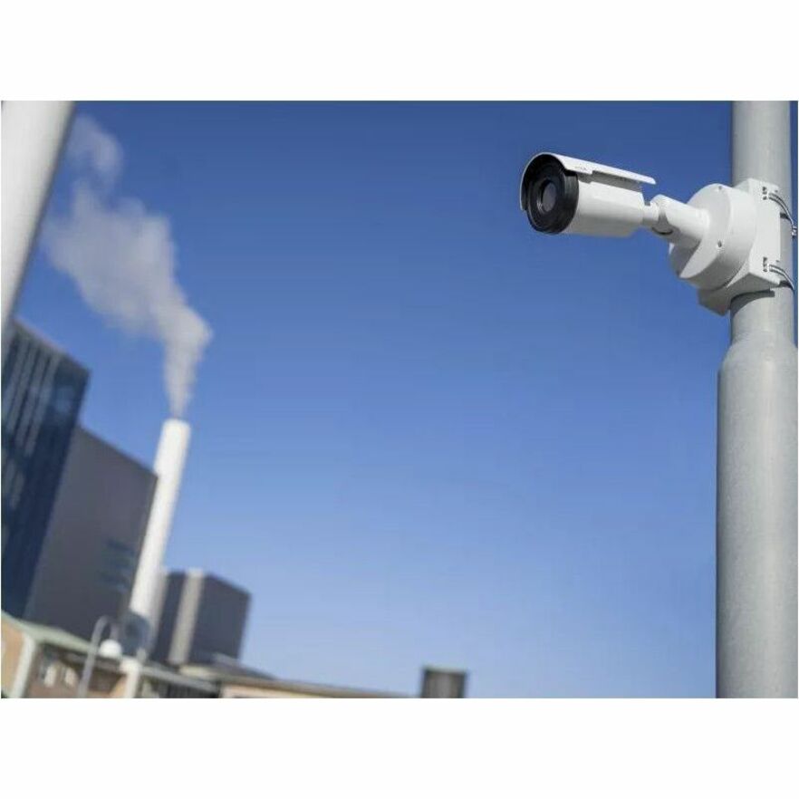 AXIS Q1971-E Outdoor Network Camera - Color - White - TAA Compliant - H.264, H.265, Motion JPEG, H.264B (MPEG-4 Part 10/AVC), H.264H (MPEG-4 Part 10/AVC), H.264M (MPEG-4 Part 10/AVC), H.265 (MPEG-H Part 2/HEVC) Main Profile, Zipstream, H.264B, H.264M, H.264H - 768 x 576 Fixed Lens - 8 fps - Gigabit Ethernet - IK10 - IP67, IP66 - Impact Resistant, Weather Resistant - Audio Support