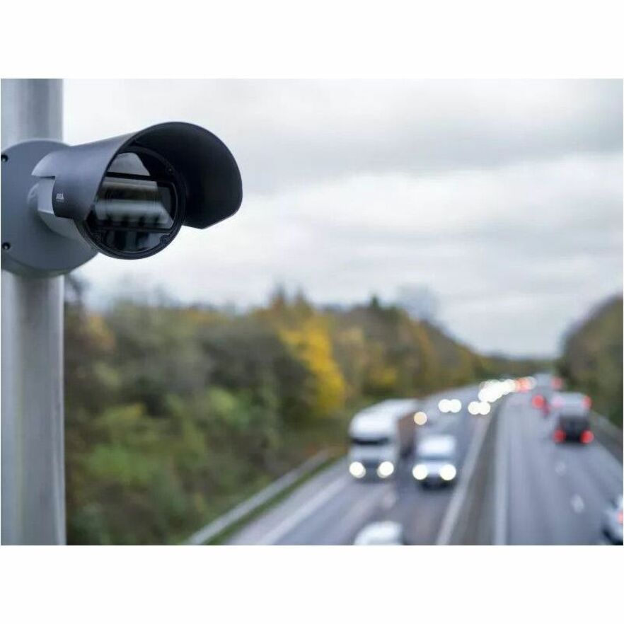 AXIS Q1800-LE Outdoor Full HD Network Camera - Color - Black, Gray - TAA Compliant - 164 ft Infrared Night Vision - H.264, H.265, Motion JPEG, Zipstream, H.264H (MPEG-4 Part 10/AVC), H.264M (MPEG-4 Part 10/AVC), H.265 (MPEG-H Part 2/HEVC) Main Profile, H.264B (MPEG-4 Part 10/AVC) - 1920 x 1080 - 7 mm- 137 mm Varifocal Lens - 19.5x Optical - 90 fps - RGB CMOS - Gigabit Ethernet - Bracket Mount, Junction Box Mount - IK08 - IP66 - Weather Resistant, Vandal Resistant, Impact Resistant, Weather