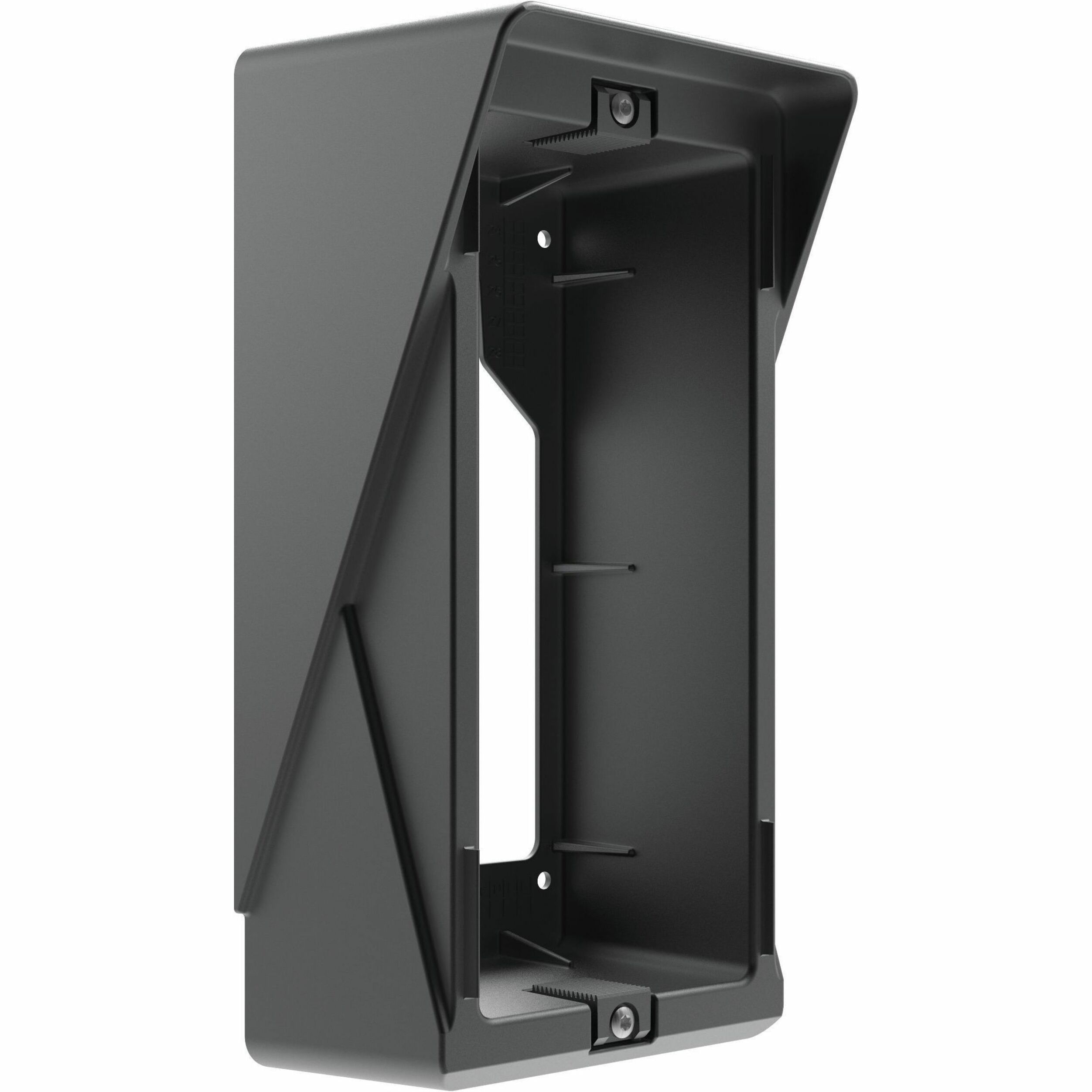 2N Mounting Box for Intercom - Black Gray - Aluminum