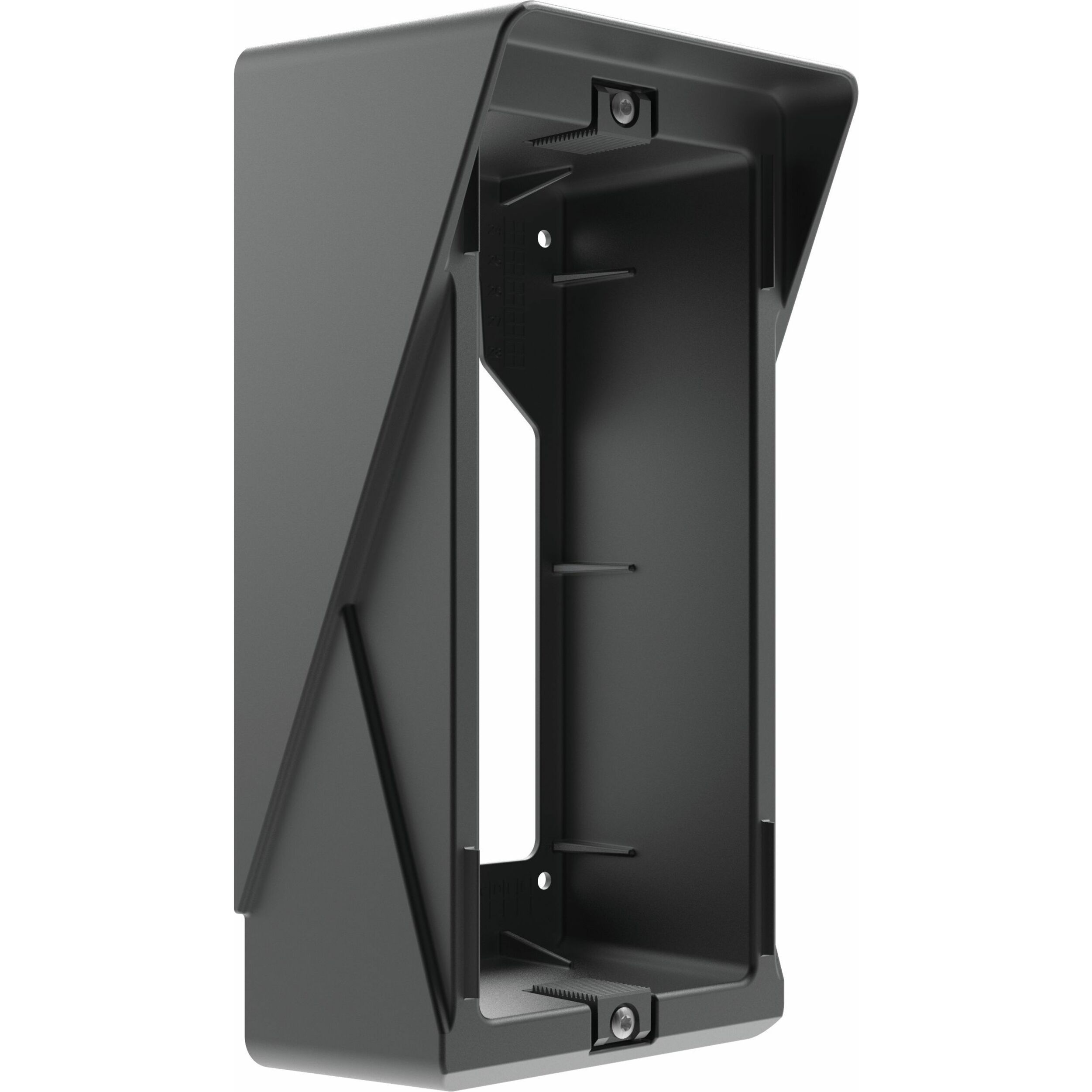 2N Mounting Box for Intercom - Black Gray - Aluminum