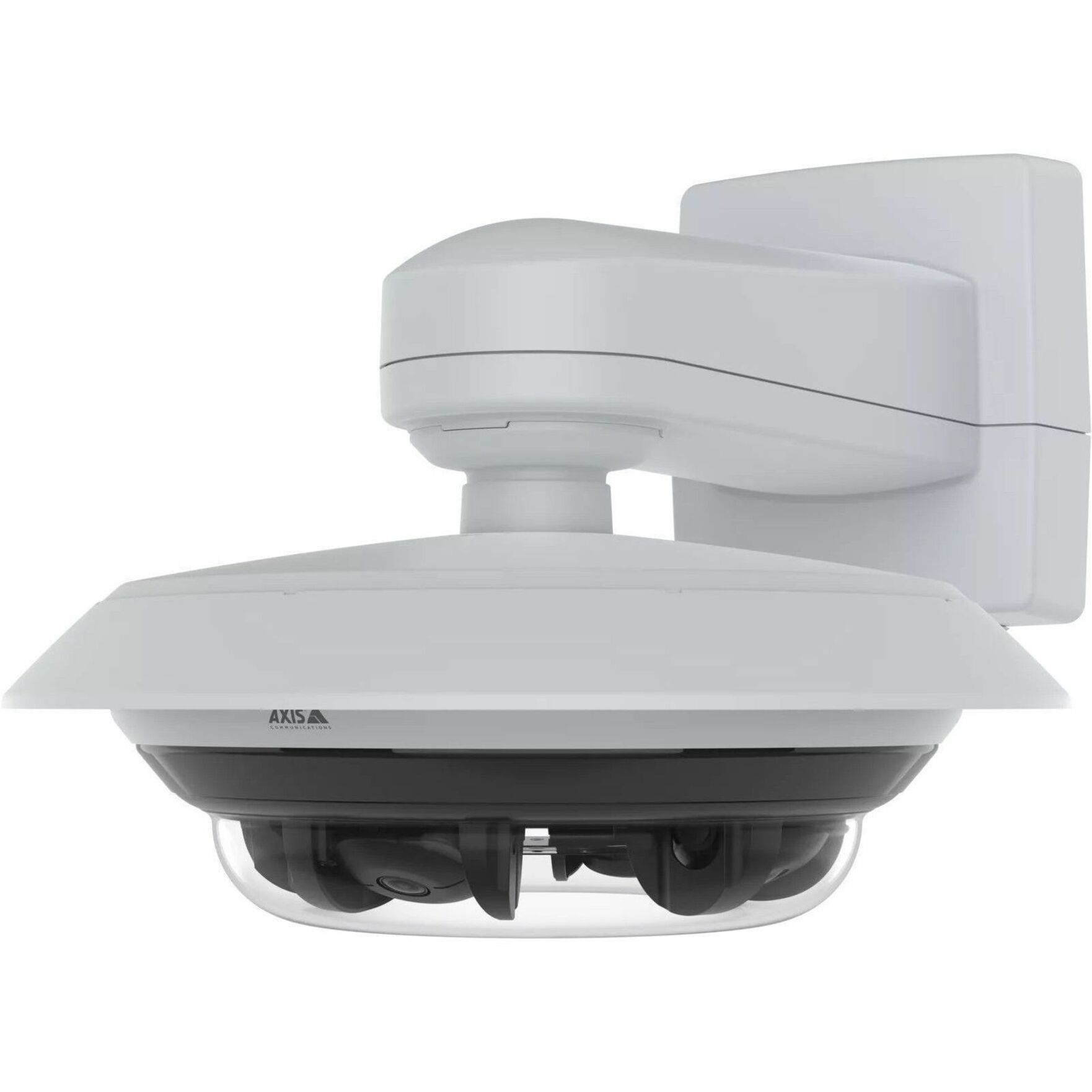 AXIS P3748-PLVE 8 Megapixel Outdoor 4K Network Camera - Color - Dome - White - H.264 (MPEG-4 Part 10/AVC), H.265 (MPEG-H Part 2/HEVC) Main Profile, Motion JPEG, H.264, H.265, Zipstream, H.264B, H.264H, H.264M, H.265B, H.265H, ... - 3840 x 2160 - 3.18 mm- 7.42 mm Varifocal Lens - 2.3x Optical - 15 fps - RGB CMOS - Gigabit Ethernet - Ceiling Mount, Bracket Mount, Junction Box Mount - IK10 - IP66 - Audio Support