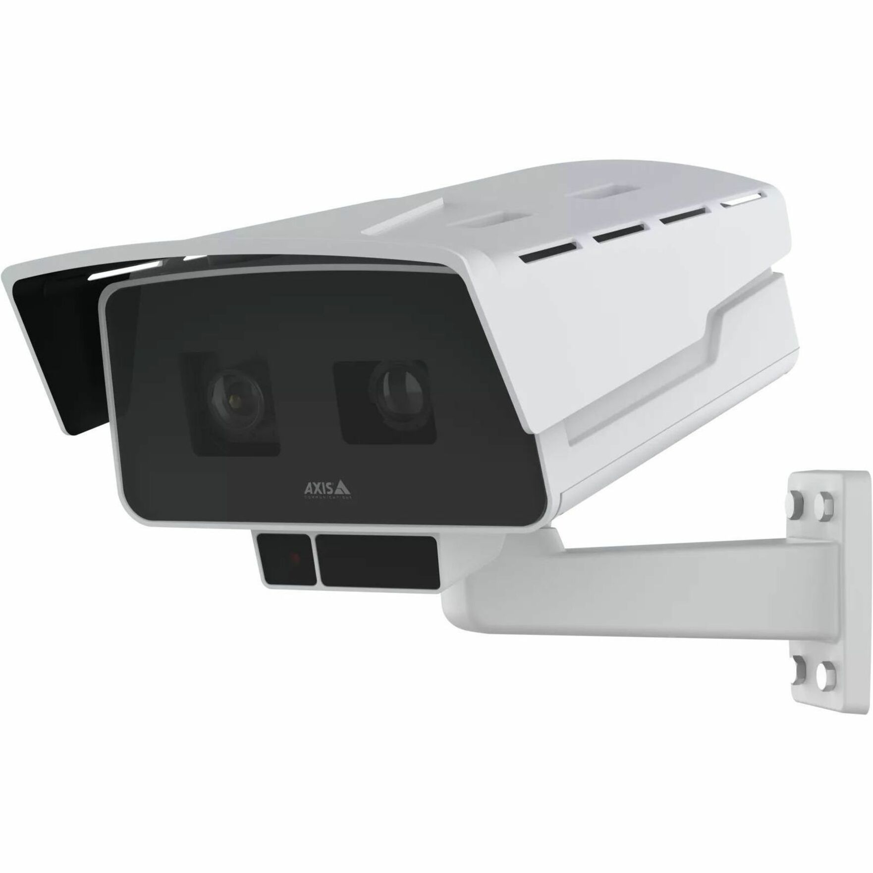 AXIS P1518-LE 8 Megapixel / 2 Megapixel Outdoor 4K Network Camera - Color - Box - White - TAA Compliant - Infrared Night Vision - H.264, H.265, H.264H, H.264M, H.264B, Zipstream, MJPEG - 3840 x 2160 - 5.85 mm- 13.80 mm Varifocal Lens - 2.3x Optical - 60 fps - CMOS - Wall Mount - IK10 - IP66, IP67 - Vandal Resistant, Wind Resistance - Audio Support - Ingress Protection, Motion Detection, Vehicle Detection, Human Detection, SD Card Local Storage, Built-in Cybersecurity, AI Analytics, Wide Dyn