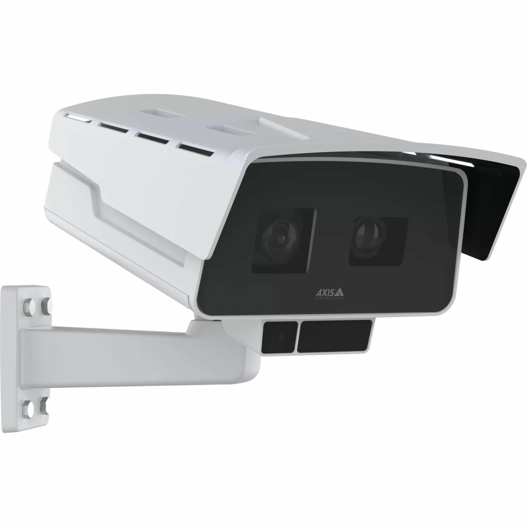 AXIS P1518-LE 8 Megapixel / 2 Megapixel Outdoor 4K Network Camera - Color - Box - White - TAA Compliant - Infrared Night Vision - H.264, H.265, H.264H, H.264M, H.264B, Zipstream, MJPEG - 3840 x 2160 - 5.85 mm- 13.80 mm Varifocal Lens - 2.3x Optical - 60 fps - CMOS - Wall Mount - IK10 - IP66, IP67 - Vandal Resistant, Wind Resistance - Audio Support - Ingress Protection, Motion Detection, Vehicle Detection, Human Detection, SD Card Local Storage, Built-in Cybersecurity, AI Analytics, Wide Dyn