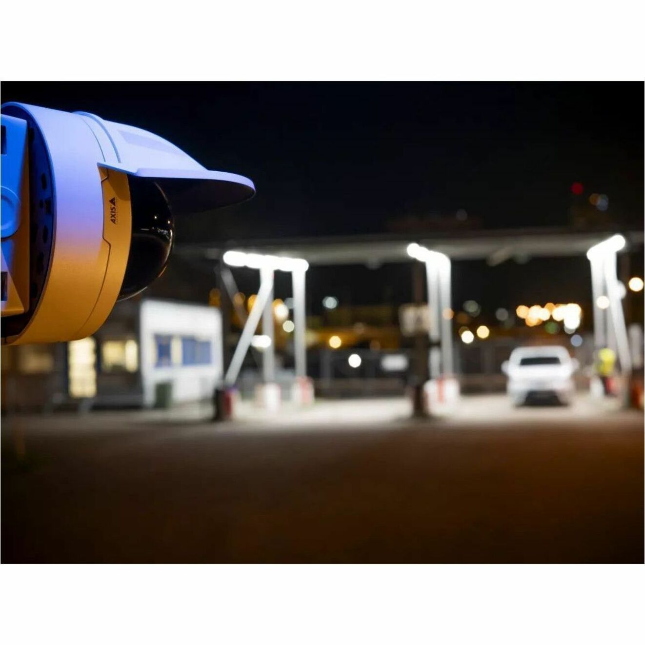 AXIS Q3546-LVE 4 Megapixel Outdoor Network Camera - Color - Dome - White - TAA Compliant - Infrared Night Vision - H.264B (MPEG-4 Part 10/AVC), H.264H (MPEG-4 Part 10/AVC), H.264M (MPEG-4 Part 10/AVC), AVI, Motion JPEG, Zipstream, H.264, H.265 - 2688 x 1512 - 13 mm- 51 mm Varifocal Lens - 3.8x Optical - 120 fps - RGB CMOS - Gigabit Ethernet - Bracket Mount - IK10 - IP66, IP6K9K - Vandal Resistant, Impact Resistant - Audio Support