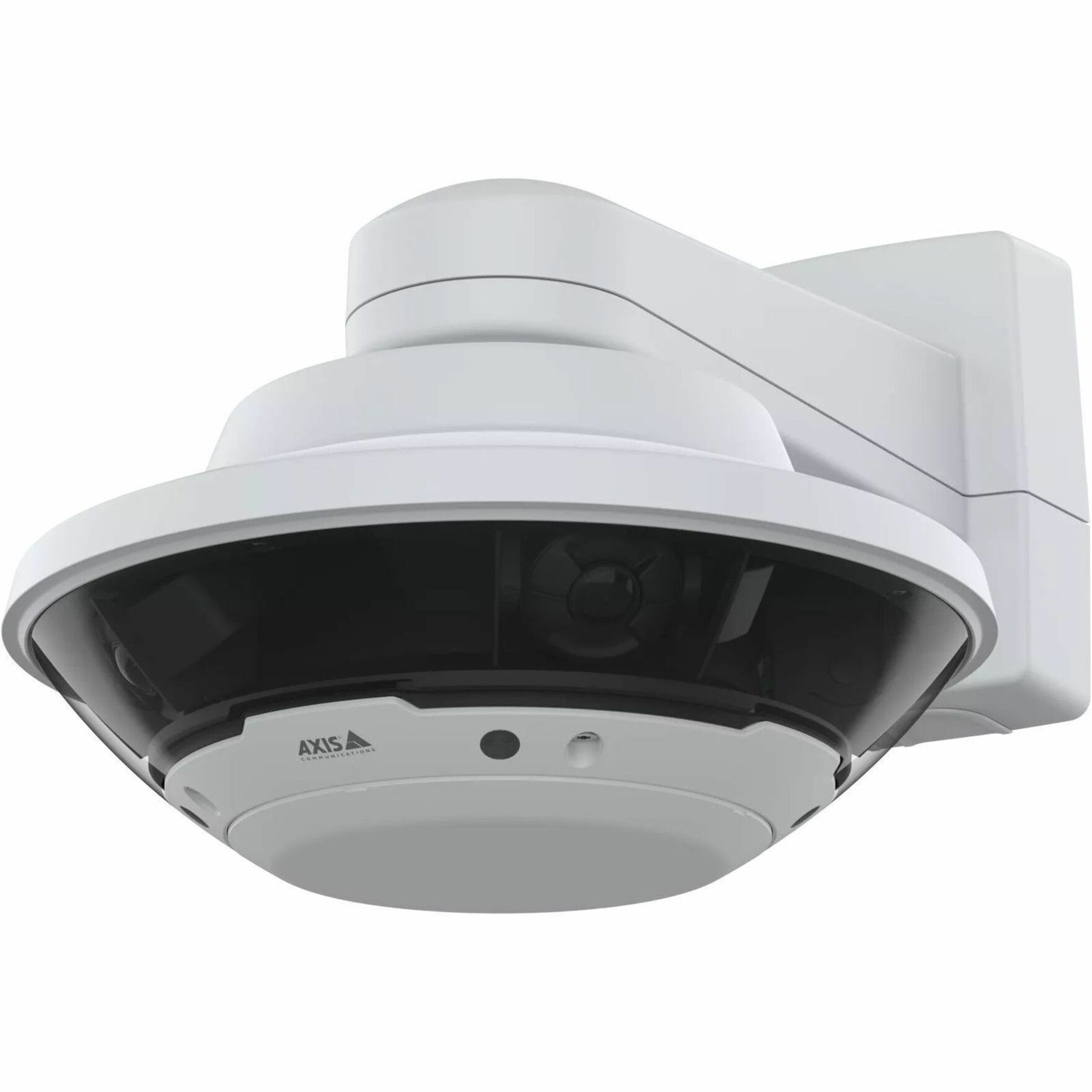 AXIS Q6300-E 5 Megapixel Indoor/Outdoor Network Camera - Color - Dome - White - TAA Compliant - Infrared - H.264B (MPEG-4 Part 10/AVC), H.264M (MPEG-4 Part 10/AVC), H.264H (MPEG-4 Part 10/AVC), H.265 (MPEG-H Part 2/HEVC), Motion JPEG, Zipstream, H.265, H.264 - 2592 x 1944 - 3.70 mm Fixed Lens - 30 fps - RGB CMOS - Gigabit Ethernet - IK10 - IP66 - Audio Support