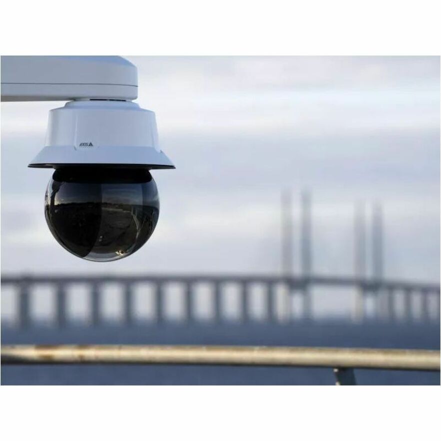 AXIS Q6355-LE 2 Megapixel Outdoor Full HD Network Camera - Color - Dome - White - Infrared - H.264B (MPEG-4 Part 10/AVC), H.264M (MPEG-4 Part 10/AVC), H.264H (MPEG-4 Part 10/AVC), H.265 (MPEG-H Part 2/HEVC), Motion JPEG, Zipstream, H.265, H.264 - 1920 x 1080 - 6.91 mm- 214.64 mm Varifocal Lens - 31x Optical - 60 fps - CMOS - Gigabit Ethernet - IK10 - IP66, IP67 - Impact Resistant, Weather Resistant - Audio Support
