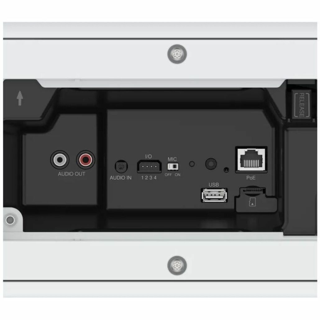 AXIS C1720 Network Display Speaker - Wall Mountable, Ceiling Mountable, Pole-mountable for Speaker, Public Address System, Indoor, Alarm, Bell, Motion Detector, Mass Notification - Die-cast Aluminum, Plastic, Steel