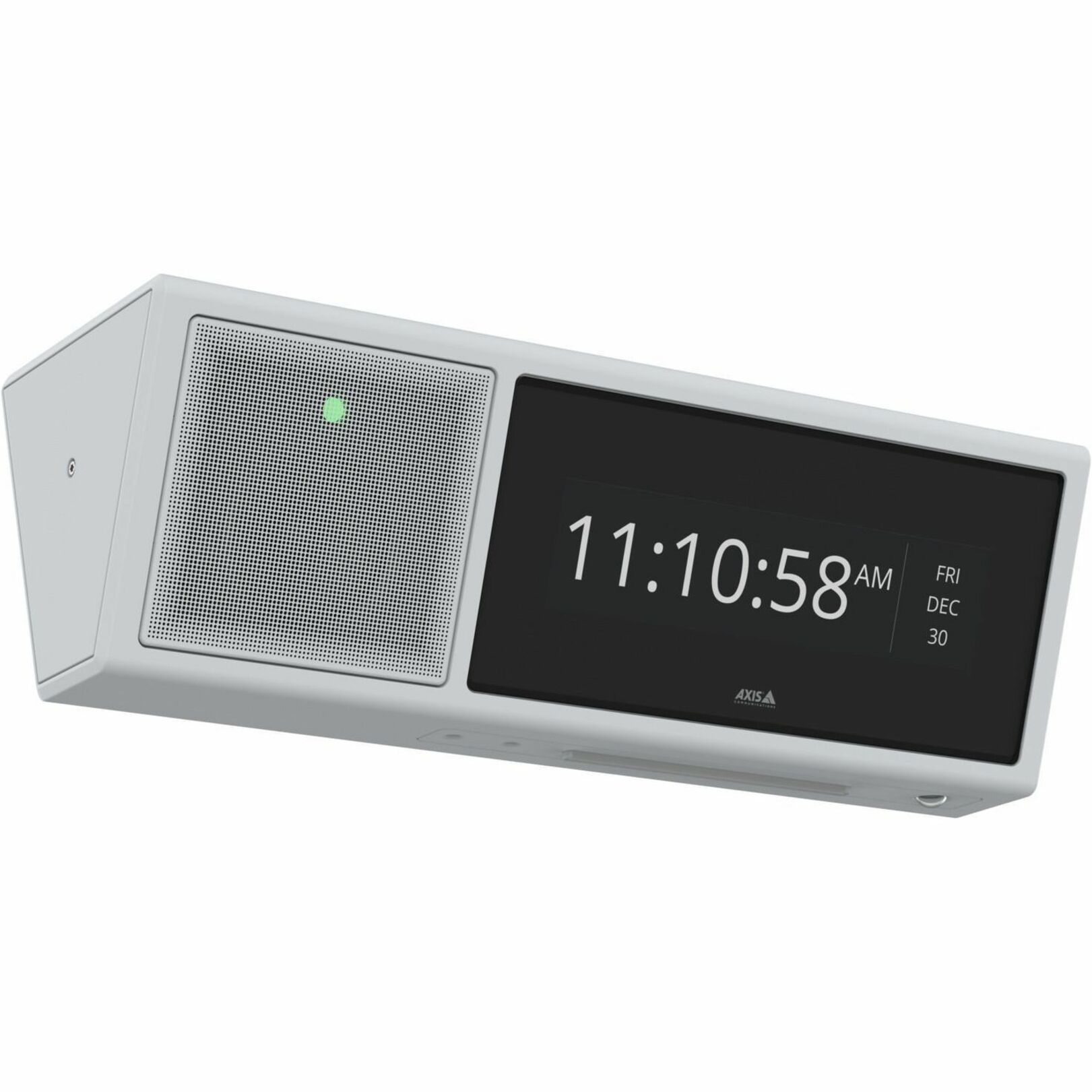 AXIS C1720 Network Display Speaker - Wall Mountable, Ceiling Mountable, Pole-mountable for Speaker, Public Address System, Indoor, Alarm, Bell, Motion Detector, Mass Notification - Die-cast Aluminum, Plastic, Steel