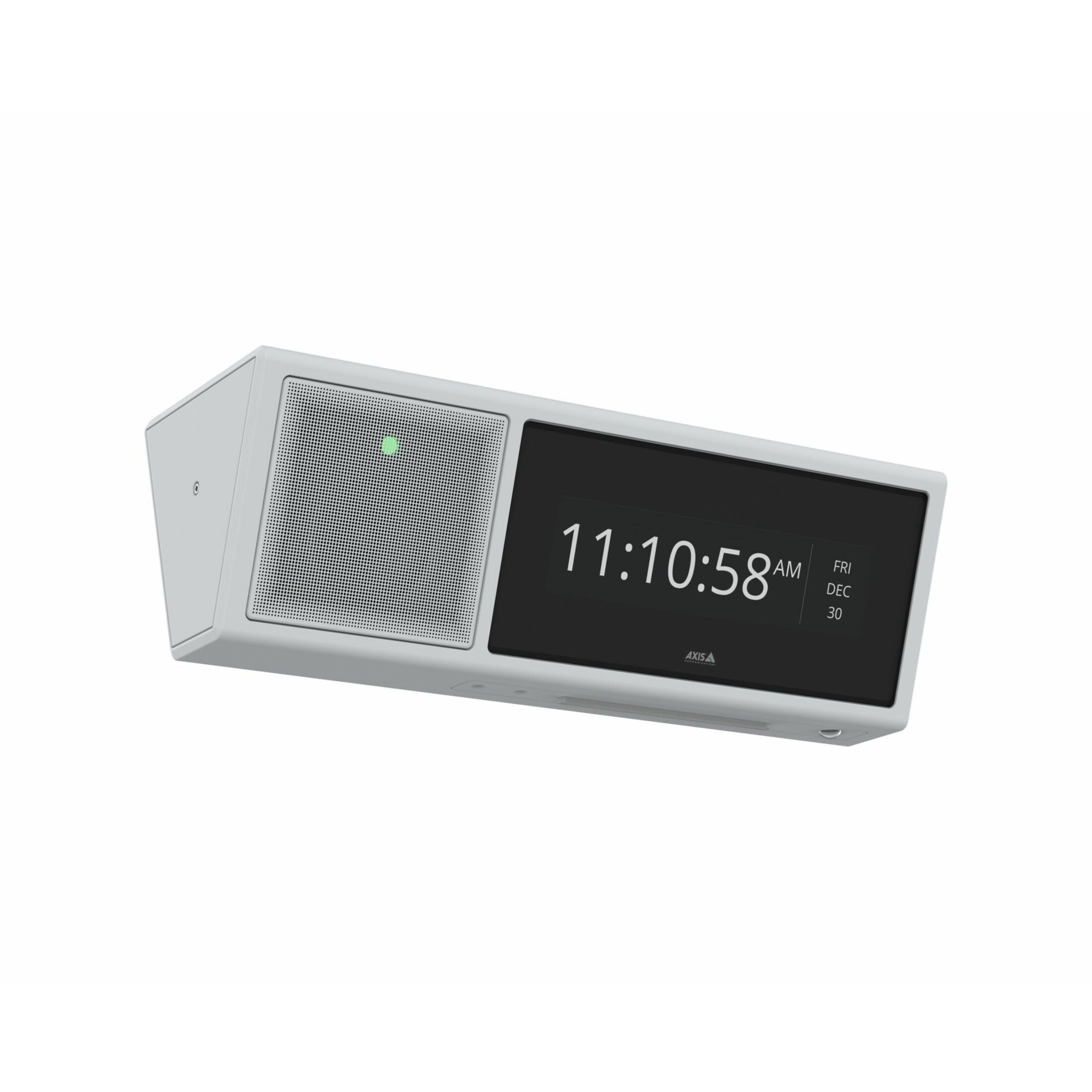 AXIS C1720 Network Display Speaker - Wall Mountable, Ceiling Mountable, Pole-mountable for Speaker, Public Address System, Indoor, Alarm, Bell, Motion Detector, Mass Notification - Die-cast Aluminum, Plastic, Steel