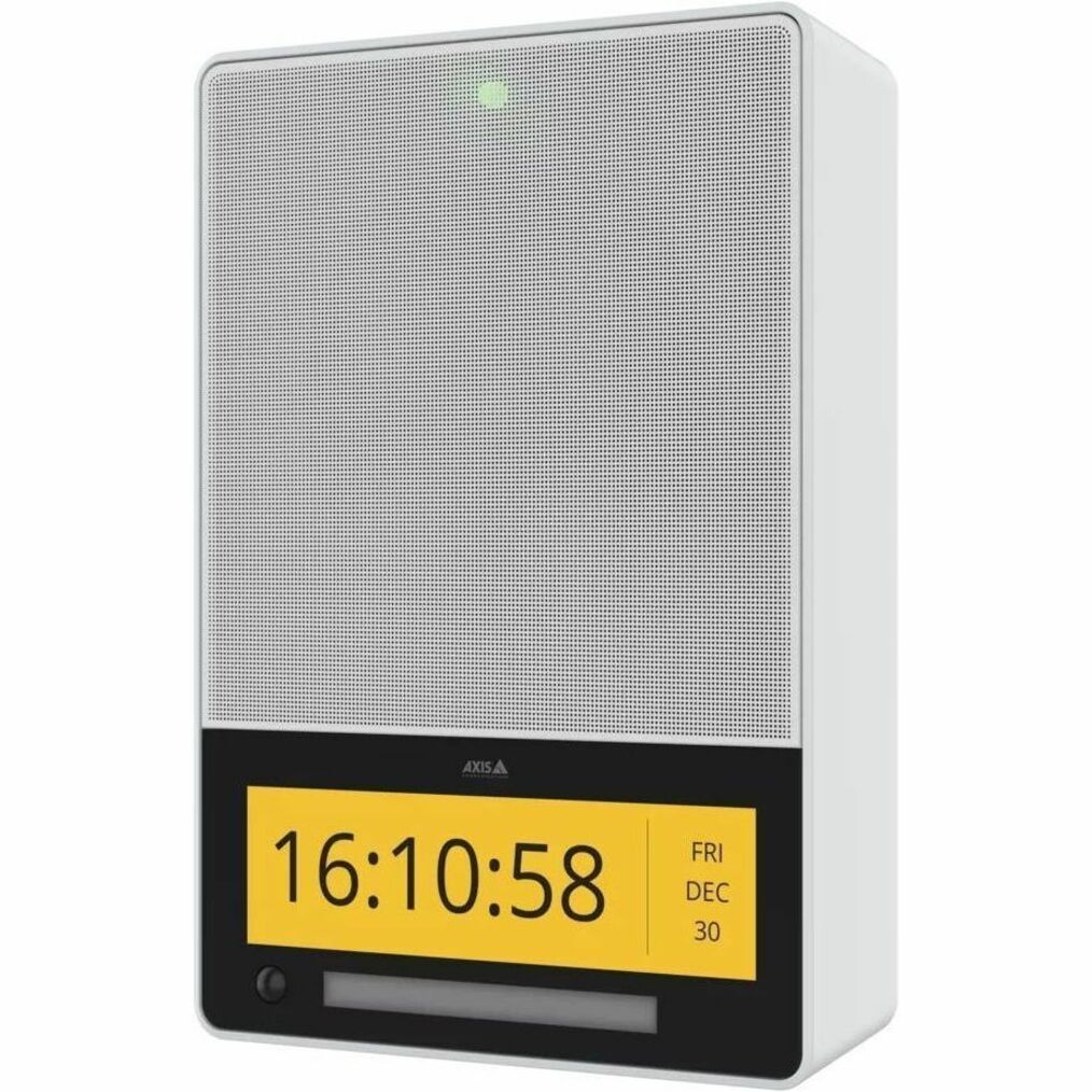 AXIS C1710 Network Display Speaker - Wall Mountable for Speaker, Collaboration Display, Healthcare, Public Address System, Indoor, Alarm, Monitoring, Asset Protection, Motion Detector - Die-cast Aluminum, Plastic, Steel