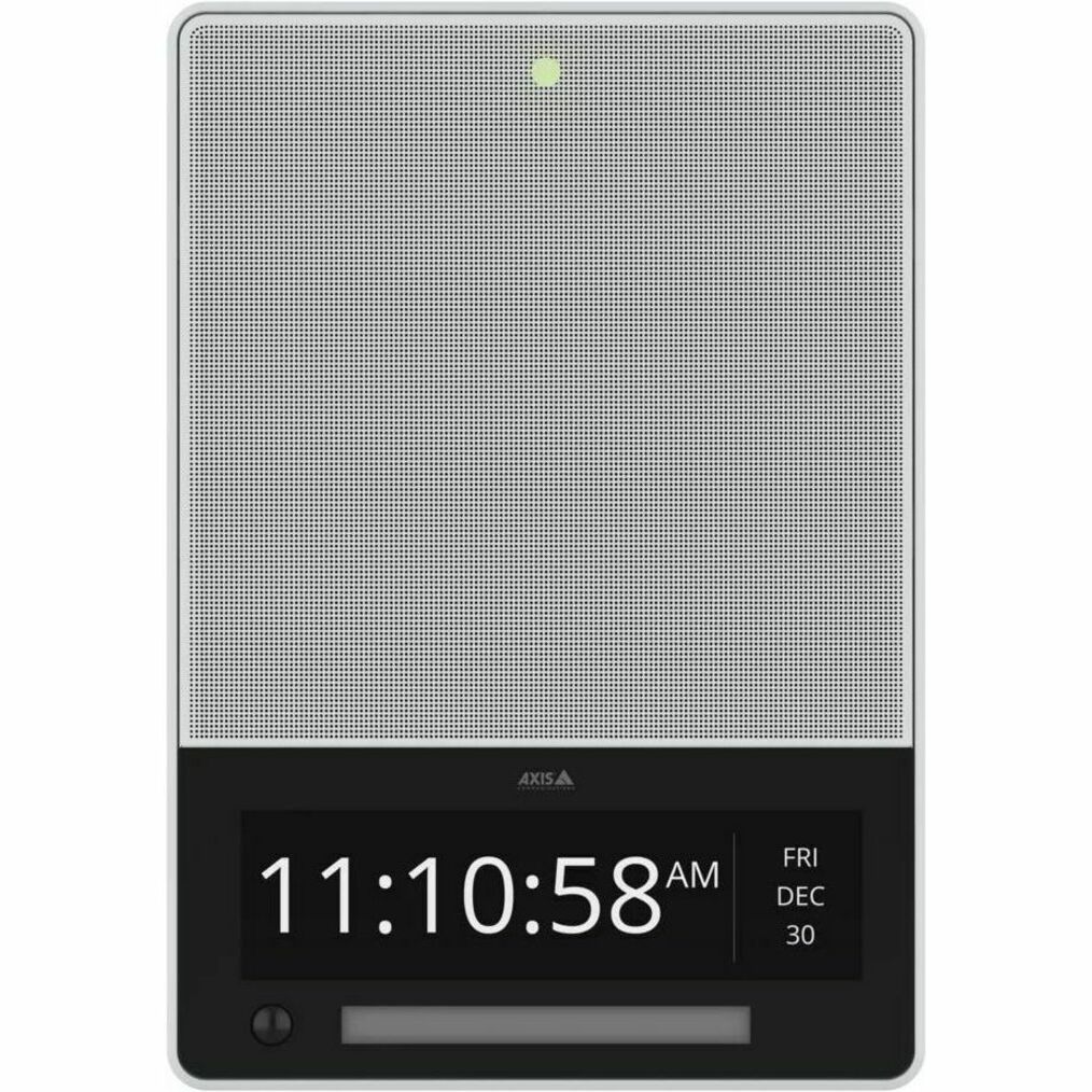 AXIS C1710 Network Display Speaker - Wall Mountable for Speaker, Collaboration Display, Healthcare, Public Address System, Indoor, Alarm, Monitoring, Asset Protection, Motion Detector - Die-cast Aluminum, Plastic, Steel