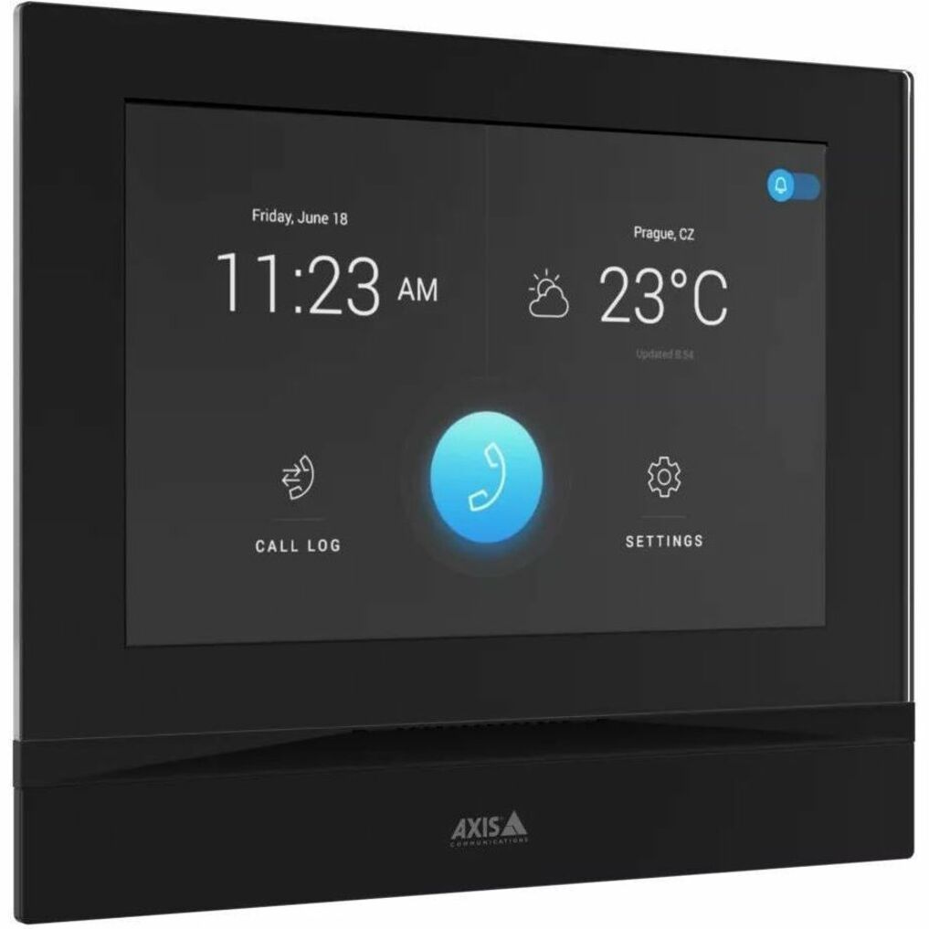 AXIS I5304 Network Answering Unit - 7" Touchscreen LCDFull-duplexPlastic, Tempered Glass - Office, Commercial Building, Intercom System, Door Entry - TAA Compliant