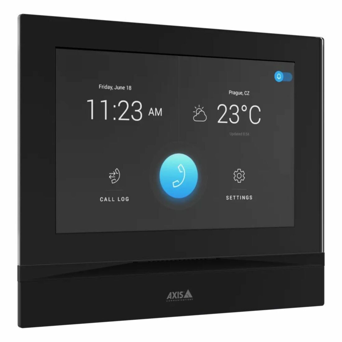 AXIS I5304 Network Answering Unit - 7" Touchscreen LCDFull-duplexPlastic, Tempered Glass - Office, Commercial Building, Intercom System, Door Entry - TAA Compliant