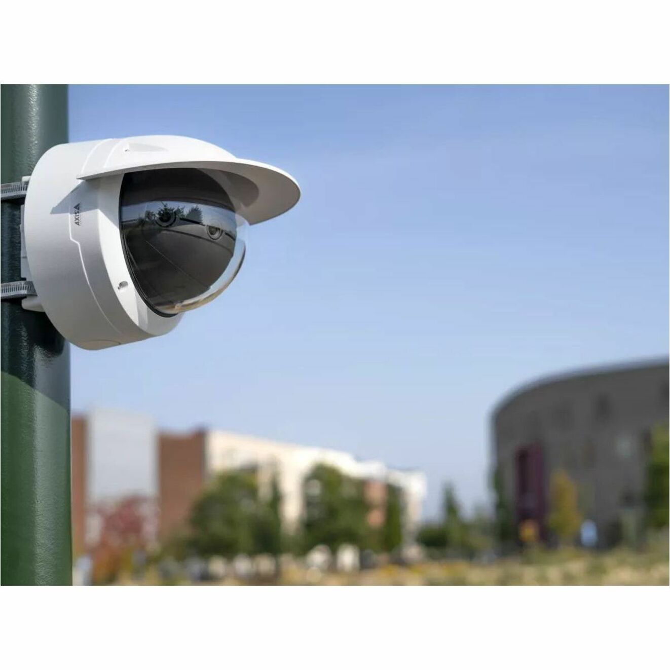 AXIS Q3839-PVE 8.3 Megapixel Outdoor Network Camera - Color - Dome - White - TAA Compliant - Infrared - H.264B (MPEG-4 Part 10/AVC), H.264M (MPEG-4 Part 10/AVC), H.264H (MPEG-4 Part 10/AVC), H.265 (MPEG-H Part 2/HEVC), Motion JPEG, Zipstream, H.265, H.264 - 7552 x 3776 - 4.60 mm Fixed Lens - 30 fps - RGB CMOS - Gigabit Ethernet - Bracket Mount, Junction Box Mount - IK10 - IP66, IP67 - Audio Support