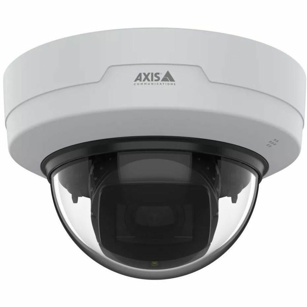 AXIS M4225-LVE 2 Megapixel Outdoor Full HD Network Camera - Color - Dome - White - TAA Compliant - 66 ft Infrared Night Vision - H.264B (MPEG-4 Part 10/AVC), H.264M (MPEG-4 Part 10/AVC), H.264H (MPEG-4 Part 10/AVC), H.265 (MPEG-H Part 2/HEVC), Motion JPEG, Zipstream, H.265, H.264, H.264B, H.264H, H.264M - 1920 x 1080 - 3.20 mm- 7.20 mm Varifocal Lens - 2.3x Optical - 30 fps - RGB CMOS - Fast Ethernet - IK10 - IP66 - Audio Support
