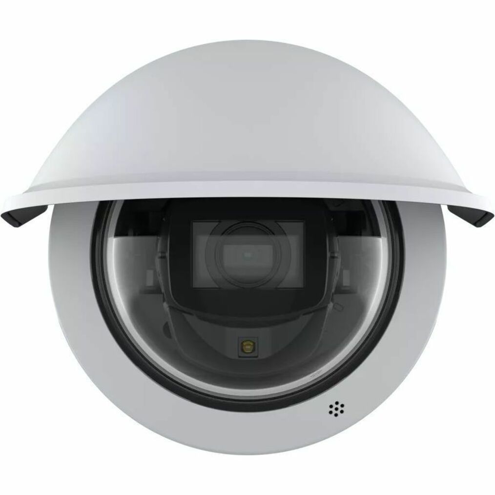 AXIS M4225-LVE 2 Megapixel Outdoor Full HD Network Camera - Color - Dome - White - TAA Compliant - 66 ft Infrared Night Vision - H.264B (MPEG-4 Part 10/AVC), H.264M (MPEG-4 Part 10/AVC), H.264H (MPEG-4 Part 10/AVC), H.265 (MPEG-H Part 2/HEVC), Motion JPEG, Zipstream, H.265, H.264, H.264B, H.264H, H.264M - 1920 x 1080 - 3.20 mm- 7.20 mm Varifocal Lens - 2.3x Optical - 30 fps - RGB CMOS - Fast Ethernet - IK10 - IP66 - Audio Support