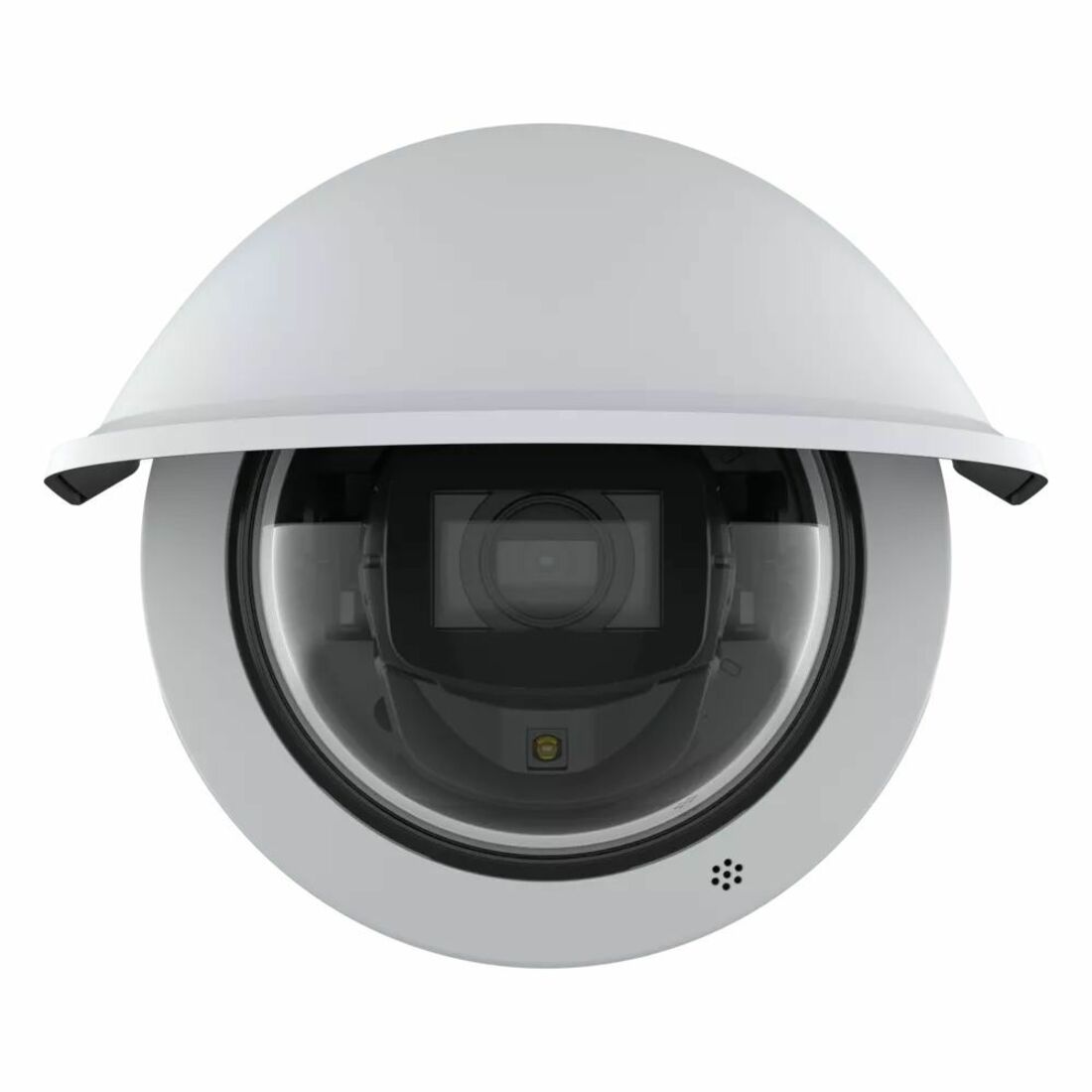 AXIS M4225-LVE 2 Megapixel Outdoor Full HD Network Camera - Color - Dome - White - TAA Compliant - 66 ft Infrared Night Vision - H.264B (MPEG-4 Part 10/AVC), H.264M (MPEG-4 Part 10/AVC), H.264H (MPEG-4 Part 10/AVC), H.265 (MPEG-H Part 2/HEVC), Motion JPEG, Zipstream, H.265, H.264, H.264B, H.264H, H.264M - 1920 x 1080 - 3.20 mm- 7.20 mm Varifocal Lens - 2.3x Optical - 30 fps - RGB CMOS - Fast Ethernet - IK10 - IP66 - Audio Support