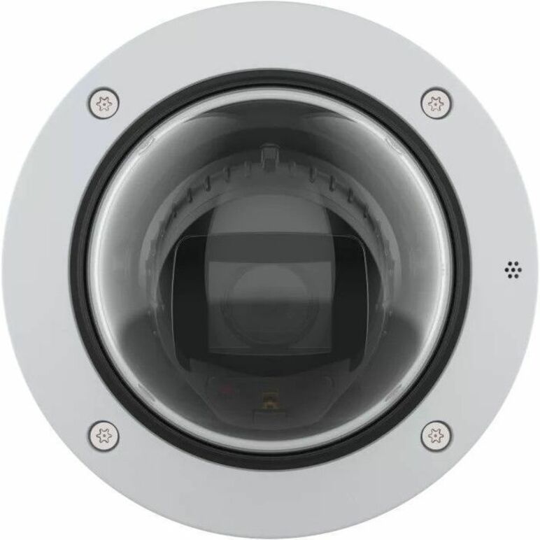 AXIS P3287-LV 5 Megapixel Indoor/Outdoor Network Camera - Color - Dome - White - TAA Compliant - Infrared Night Vision - H.264B (MPEG-4 Part 10/AVC), H.264H (MPEG-4 Part 10/AVC), H.264M (MPEG-4 Part 10/AVC), H.265 (MPEG-H Part 2/HEVC) Main Profile, Motion JPEG, H.264, H.265, Zipstream, H.264B, H.264M, H.264H - 2592 x 1944 - 3 mm- 8.50 mm Varifocal Lens - 2.8x Optical - 30 fps - RGB CMOS - Gigabit Ethernet - Bracket Mount, Junction Box Mount - IK10 - Vandal Resistant, Impact Resistant - Audi