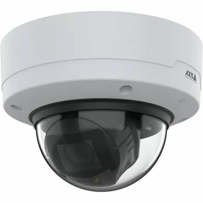 AXIS P3287-LV 5 Megapixel Indoor/Outdoor Network Camera - Color - Dome - White - TAA Compliant - Infrared Night Vision - H.264B (MPEG-4 Part 10/AVC), H.264H (MPEG-4 Part 10/AVC), H.264M (MPEG-4 Part 10/AVC), H.265 (MPEG-H Part 2/HEVC) Main Profile, Motion JPEG, H.264, H.265, Zipstream, H.264B, H.264M, H.264H - 2592 x 1944 - 3 mm- 8.50 mm Varifocal Lens - 2.8x Optical - 30 fps - RGB CMOS - Gigabit Ethernet - Bracket Mount, Junction Box Mount - IK10 - Vandal Resistant, Impact Resistant - Audi