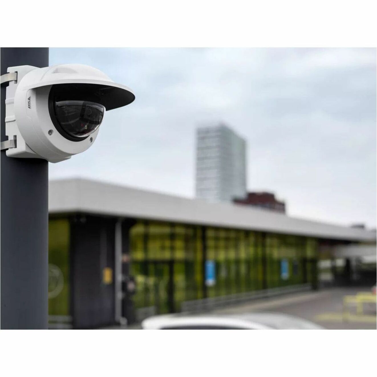 AXIS P3287-LVE 5 Megapixel Indoor/Outdoor Network Camera - Color - Dome - White - TAA Compliant - Infrared Night Vision - H.264B (MPEG-4 Part 10/AVC), H.264H (MPEG-4 Part 10/AVC), H.264M (MPEG-4 Part 10/AVC), H.265 (MPEG-H Part 2/HEVC) Main Profile, Motion JPEG, H.264, H.265, Zipstream, H.264B, H.264M, H.264H - 2592 x 1944 - 3 mm- 8.50 mm Varifocal Lens - 2.8x Optical - 30 fps - RGB CMOS - Fast Ethernet - Bracket Mount, Junction Box Mount - IK10 - IP66 - Vandal Resistant, Impact Resistant -