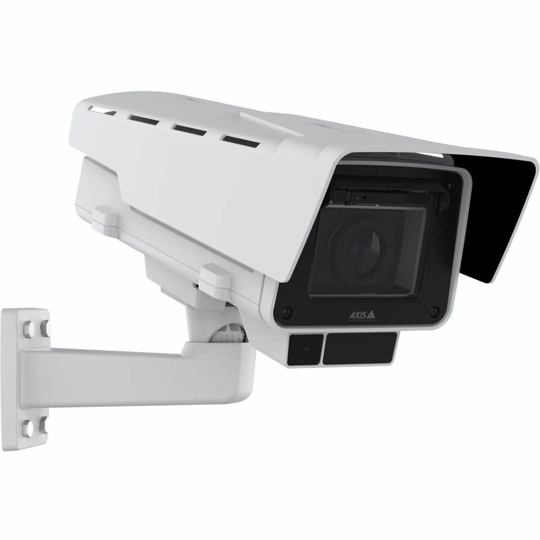 AXIS Q1728-LE 8 Megapixel Outdoor 4K Network Camera - Color - TAA Compliant - Infrared Night Vision - H.264B (MPEG-4 Part 10/AVC), H.264M (MPEG-4 Part 10/AVC), H.264H (MPEG-4 Part 10/AVC), H.265 (MPEG-H Part 2/HEVC), Motion JPEG, Zipstream, H.265, H.264, H.264B, H.264M, H.264H - 3840 x 2160 - 5.90 mm- 13.30 mm Varifocal Lens - 2.3x Optical - 60 fps - RGB CMOS - Gigabit Ethernet - Wall Mount - IK10 - IP66, IP67 - Audio Support