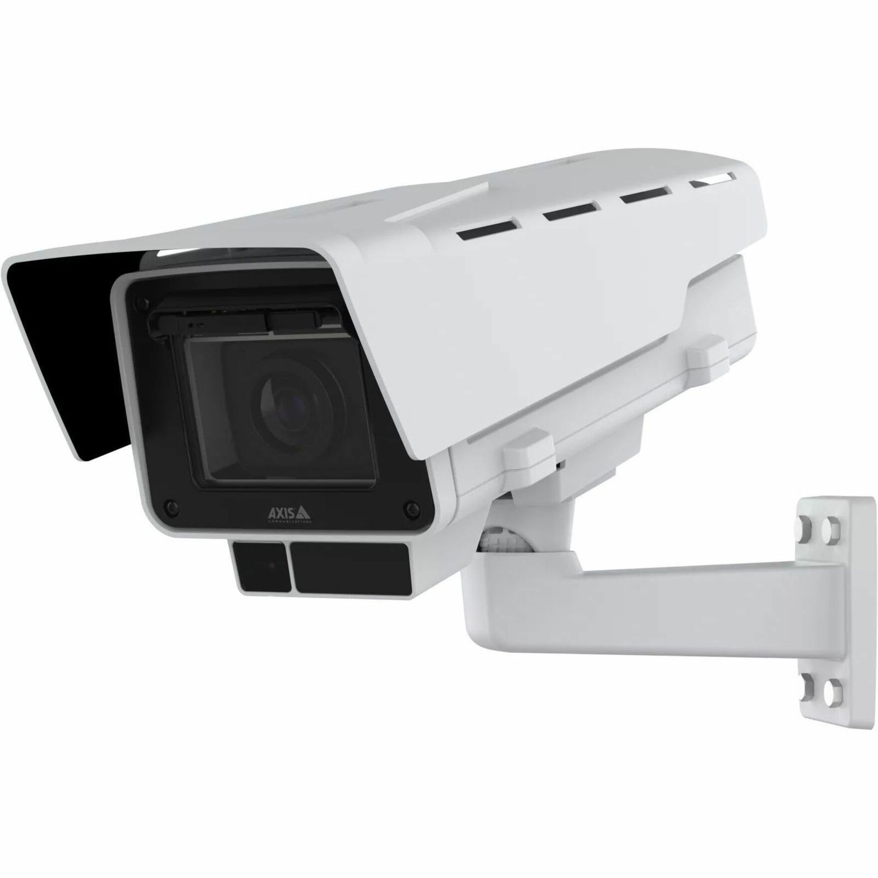 AXIS Q1728-LE 8 Megapixel Outdoor 4K Network Camera - Color - TAA Compliant - Infrared Night Vision - H.264B (MPEG-4 Part 10/AVC), H.264M (MPEG-4 Part 10/AVC), H.264H (MPEG-4 Part 10/AVC), H.265 (MPEG-H Part 2/HEVC), Motion JPEG, Zipstream, H.265, H.264, H.264B, H.264M, H.264H - 3840 x 2160 - 15.20 mm- 48.70 mm Varifocal Lens - 3.2x Optical - 60 fps - RGB CMOS - Gigabit Ethernet - Wall Mount - IK10 - IP66, IP67 - Audio Support