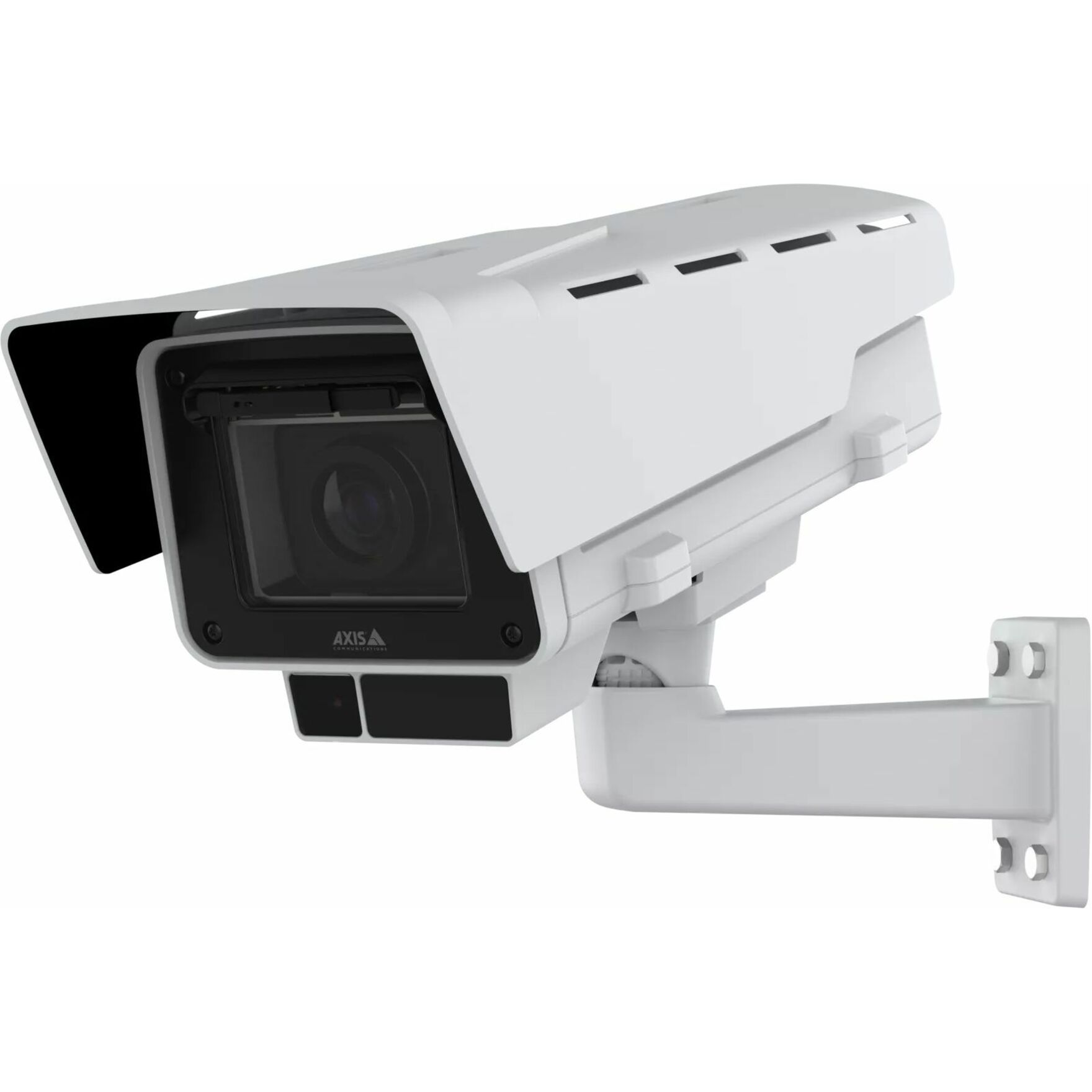 AXIS Q1728-LE 8 Megapixel Outdoor 4K Network Camera - Color - TAA Compliant - Infrared Night Vision - H.264B (MPEG-4 Part 10/AVC), H.264M (MPEG-4 Part 10/AVC), H.264H (MPEG-4 Part 10/AVC), H.265 (MPEG-H Part 2/HEVC), Motion JPEG, Zipstream, H.265, H.264, H.264B, H.264M, H.264H - 3840 x 2160 - 15.20 mm- 48.70 mm Varifocal Lens - 3.2x Optical - 60 fps - RGB CMOS - Gigabit Ethernet - Wall Mount - IK10 - IP66, IP67 - Audio Support