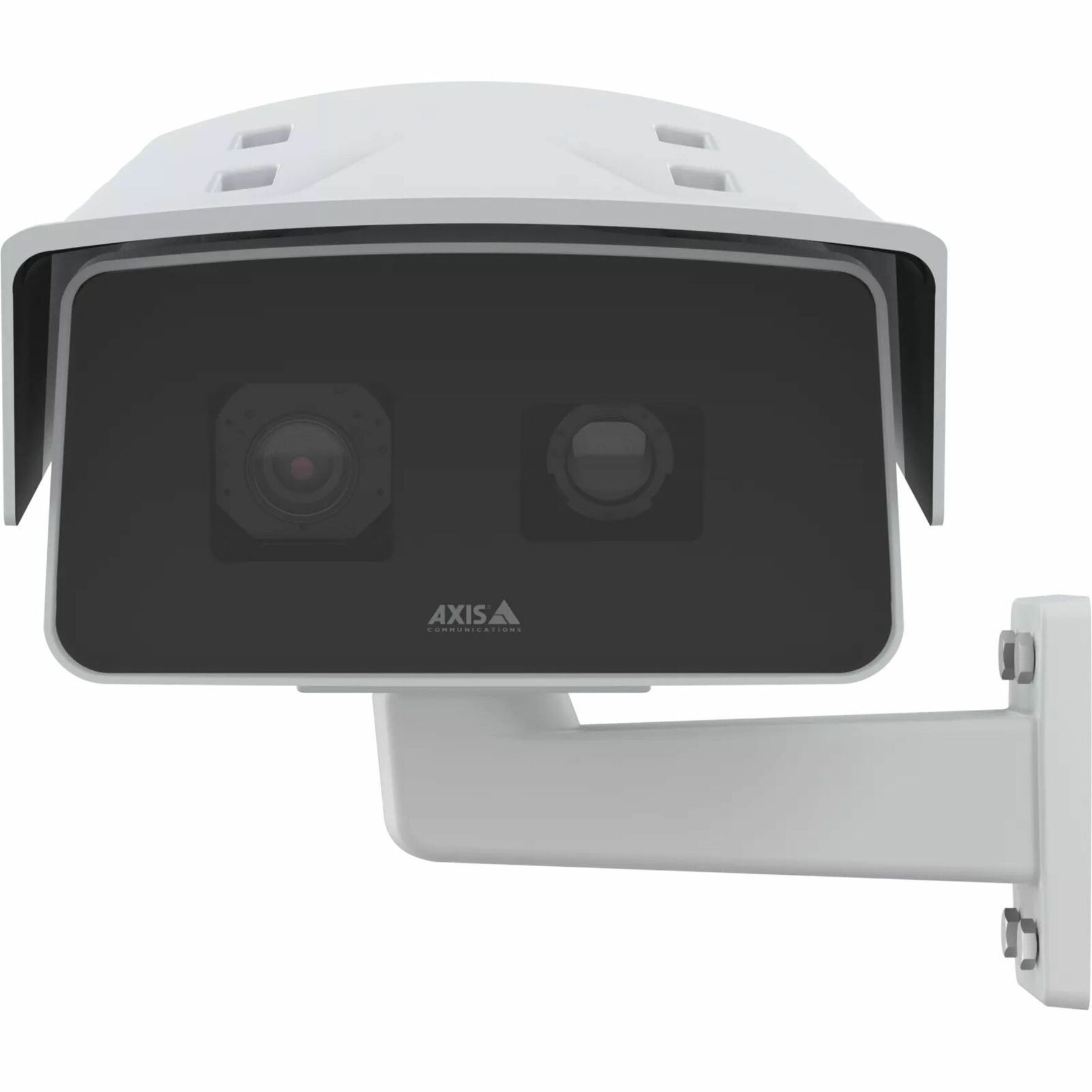 AXIS P1518-E 8 Megapixel / 2 Megapixel Outdoor 4K Network Camera - Color - Box - White - TAA Compliant - H.264B (MPEG-4 Part 10/AVC), H.264M (MPEG-4 Part 10/AVC), H.264H (MPEG-4 Part 10/AVC), H.265 (MPEG-H Part 2/HEVC), Motion JPEG, Zipstream, H.265, H.264, H.264B, H.264H, H.264M - 3840 x 2160 - 5.85 mm- 13.80 mm Varifocal Lens - 2.4x Optical - 60 fps - RGB CMOS - Gigabit Ethernet - Wall Mount - IK10 - IP66, IP67 - Audio Support