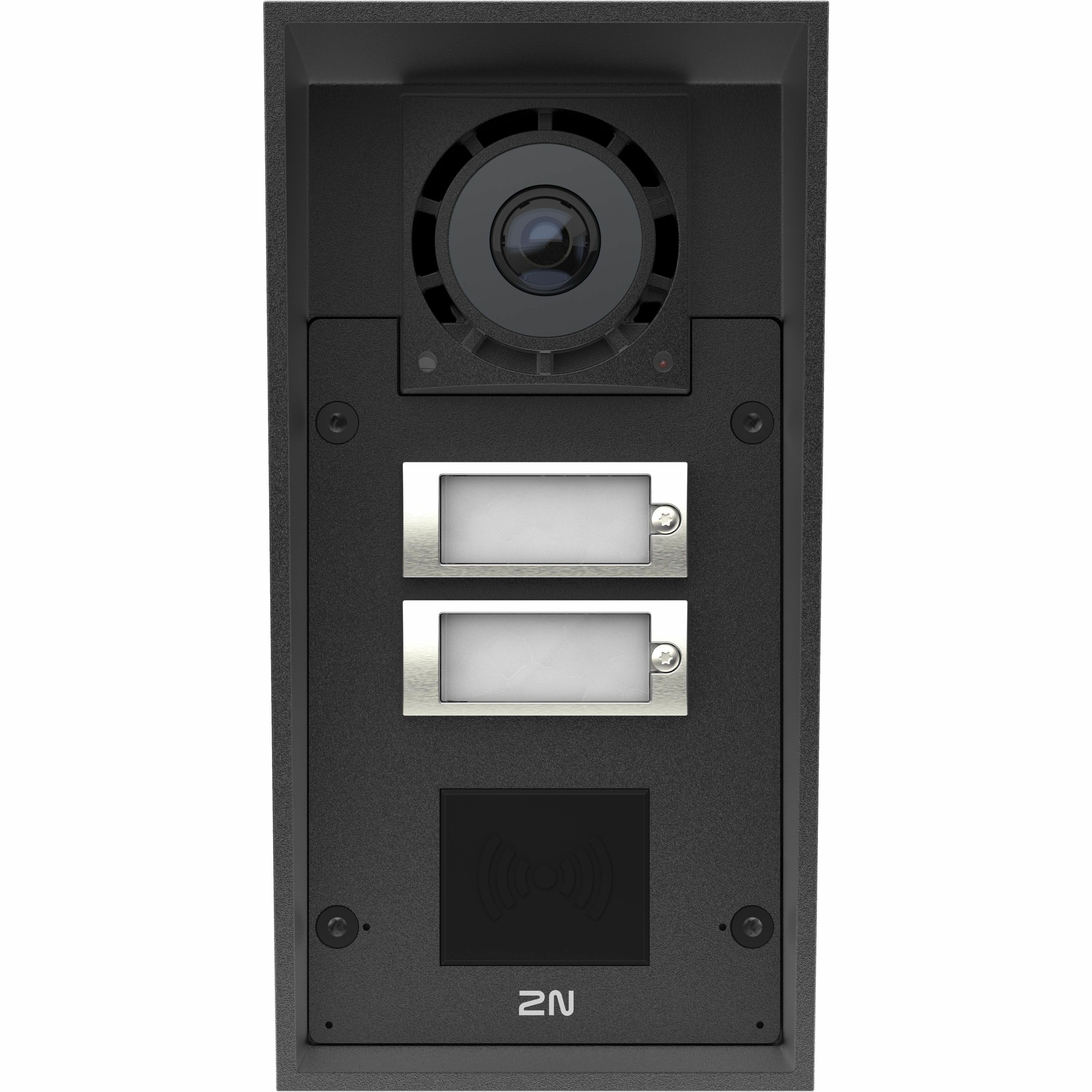 2N IP Force 2.0 Video Door Phone Sub Station - 5 Megapixel133° Horizontal - 112° Vertical0.1 lux - Full-duplexAluminum - Surveillance System