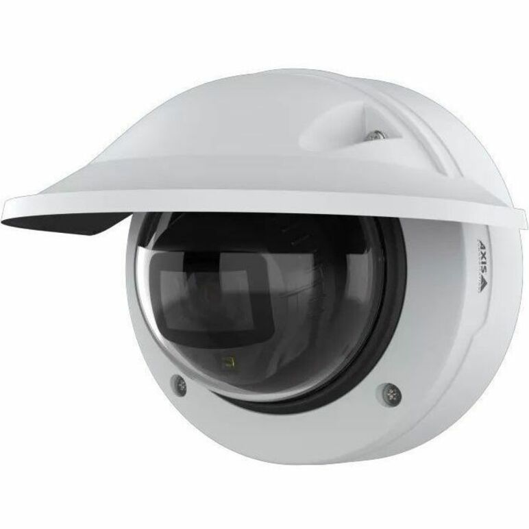 AXIS P3275-LVE 2 Megapixel Indoor/Outdoor Full HD Network Camera - Color - Dome - White - TAA Compliant - Infrared Night Vision - H.264B (MPEG-4 Part 10/AVC), H.264H (MPEG-4 Part 10/AVC), H.264M (MPEG-4 Part 10/AVC), H.265 (MPEG-H Part 2/HEVC) Main Profile, Motion JPEG, H.264, H.265, Zipstream, H.264B, H.264M, H.264H - 1920 x 1080 - 3.40 mm- 9.80 mm Varifocal Lens - 2.9x Optical - 60 fps - RGB CMOS - Fast Ethernet - Bracket Mount, Junction Box Mount - IK10 - IP66 - Vandal Resistant, Impact
