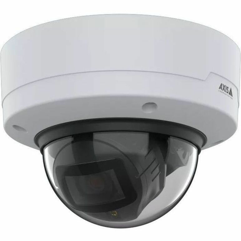 AXIS P3275-LVE 2 Megapixel Indoor/Outdoor Full HD Network Camera - Color - Dome - White - TAA Compliant - Infrared Night Vision - H.264B (MPEG-4 Part 10/AVC), H.264H (MPEG-4 Part 10/AVC), H.264M (MPEG-4 Part 10/AVC), H.265 (MPEG-H Part 2/HEVC) Main Profile, Motion JPEG, H.264, H.265, Zipstream, H.264B, H.264M, H.264H - 1920 x 1080 - 3.40 mm- 9.80 mm Varifocal Lens - 2.9x Optical - 60 fps - RGB CMOS - Fast Ethernet - Bracket Mount, Junction Box Mount - IK10 - IP66 - Vandal Resistant, Impact