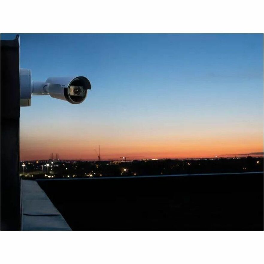 AXIS P1487-LE 5 Megapixel Indoor/Outdoor Network Camera - Color - Bullet - White - TAA Compliant - 164.04 ft Infrared Night Vision - H.264, H.265, Motion JPEG, Zipstream, H.264B (MPEG-4 Part 10/AVC), H.264H (MPEG-4 Part 10/AVC), H.264M (MPEG-4 Part 10/AVC), H.265 (MPEG-H Part 2/HEVC) Main Profile, AVI - 2592 x 1944 - 3 mm- 8.50 mm Varifocal Lens - 2.8x Optical - 30 fps - RGB CMOS - Gigabit Ethernet - IK10 - IP66, IP67 - Impact Resistant, Vibration Resistant - Audio Support