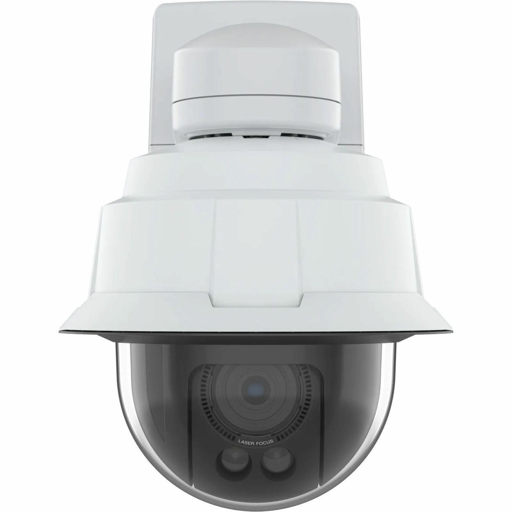 AXIS Q6086-E 4 Megapixel Indoor/Outdoor Network Camera - Color - Dome - White - TAA Compliant - Infrared - H.264B (MPEG-4 Part 10/AVC), H.264M (MPEG-4 Part 10/AVC), H.264H (MPEG-4 Part 10/AVC), H.265 (MPEG-H Part 2/HEVC), Motion JPEG, Zipstream, H.265, H.264, H.264H, H.264B, H.264M - 2688 x 1512 - 6.64 mm- 225.55 mm Varifocal Lens - 34x Optical - 60 fps - CMOS - Gigabit Ethernet - IK10 - IP66, IP67 - Impact Resistant, Weather Resistant - Audio Support