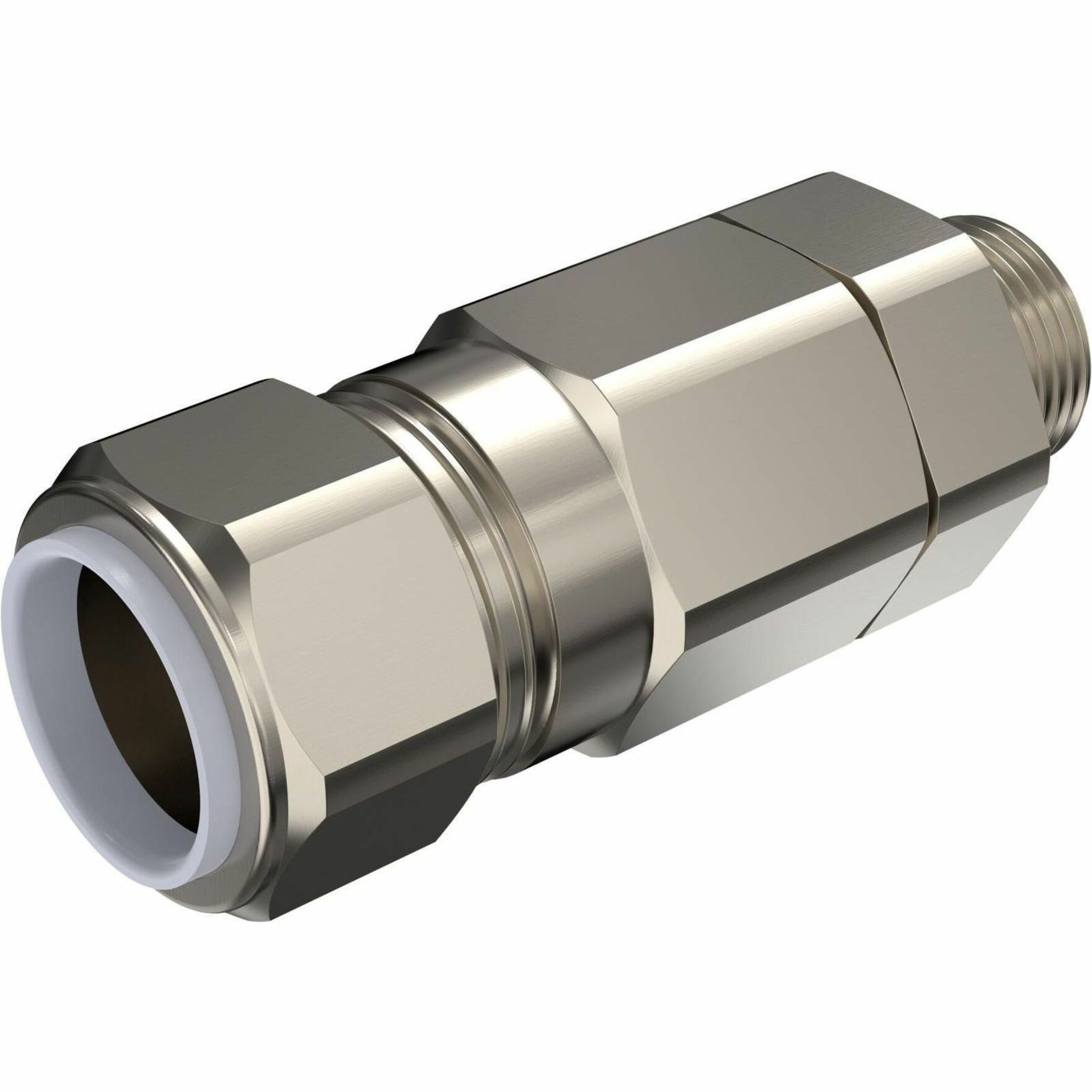 AXIS TQ1943-E Cable Gland Ex d Armored M20 - Cable Gland - Nickel Plated Brass, Nickel - TAA Compliant