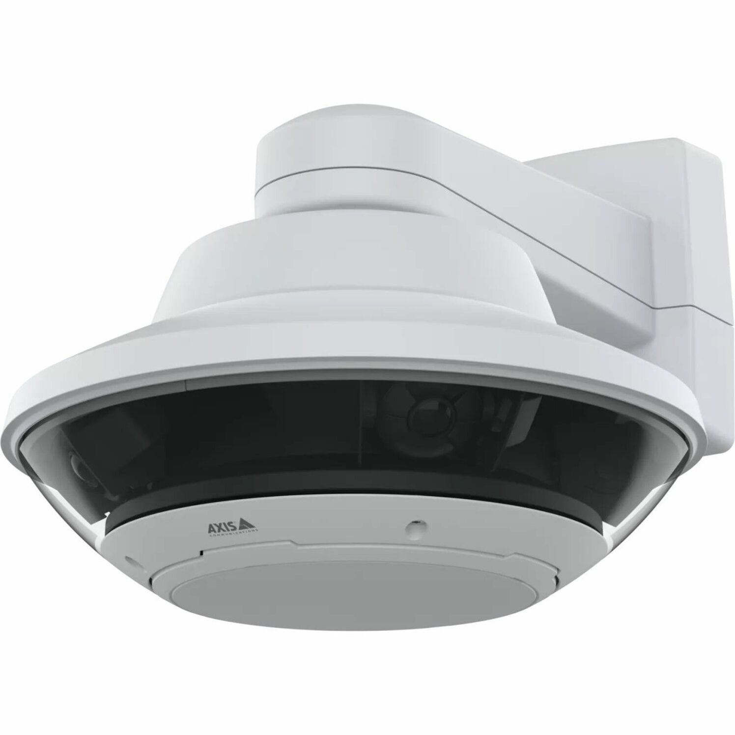 AXIS Q6020-E 5 Megapixel Outdoor Network Camera - Color - Dome - White - TAA Compliant - Infrared Night Vision - H.264B (MPEG-4 Part 10/AVC), H.264M (MPEG-4 Part 10/AVC), H.264H (MPEG-4 Part 10/AVC), H.265 (MPEG-H Part 2/HEVC), Motion JPEG, Zipstream, H.265, H.264, H.264M, H.264B, H.264H - 2592 x 1944 - 3.70 mm Fixed Lens - 30 fps - RGB CMOS - Gigabit Ethernet - USB - Bracket Mount - IK10 - IP66 - Audio Support