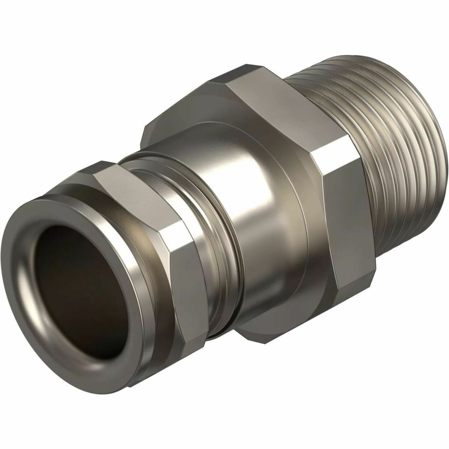 AXIS TX1202 Cable Gland Ex d Non-armored M25 - Cable Gland - Nickel Plated Brass - TAA Compliant