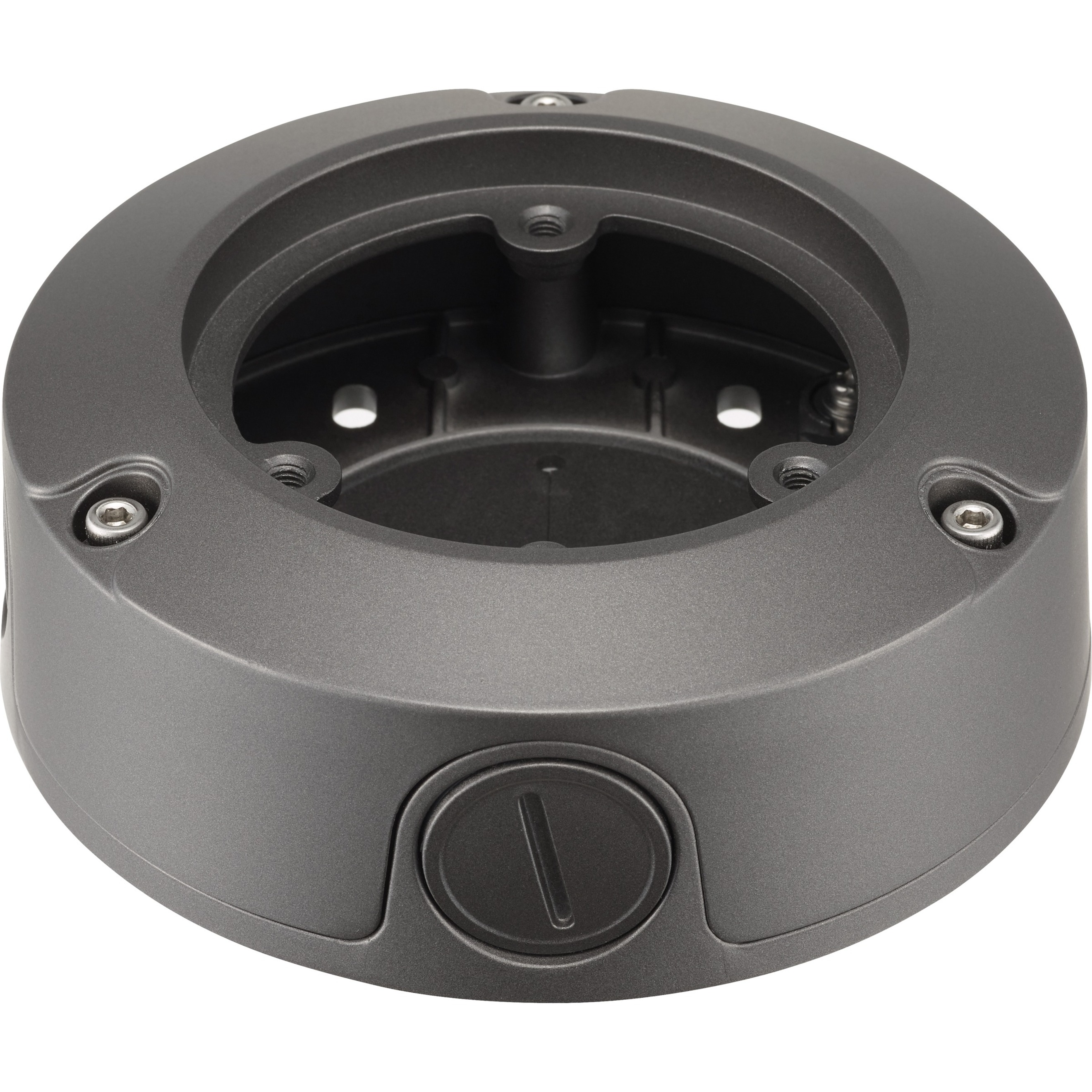 Hanwha Techwin SBO-100B1 Mounting Box for Network Camera - Dark Gray - Aluminum