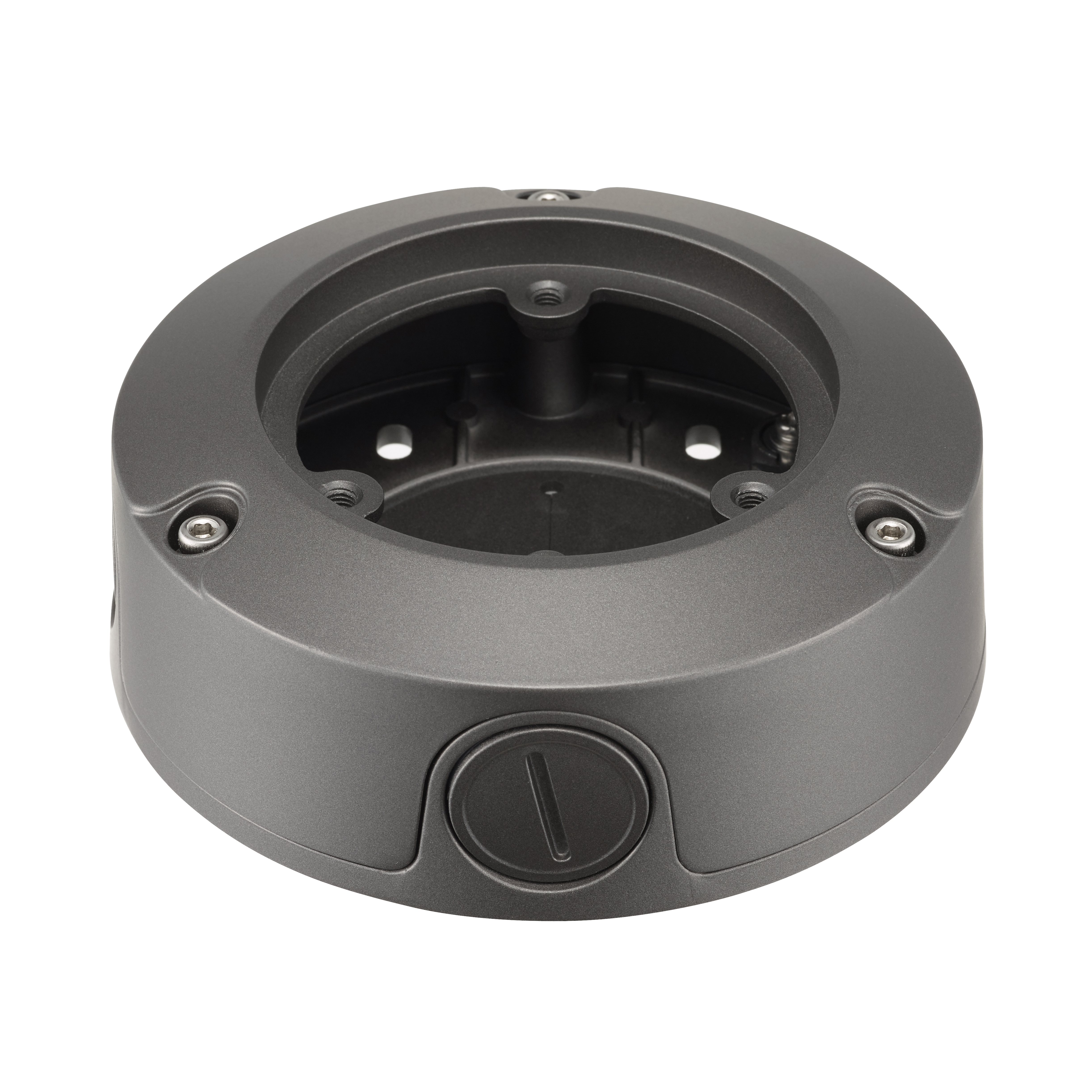 Hanwha Techwin SBO-100B1 Mounting Box for Network Camera - Dark Gray - Aluminum