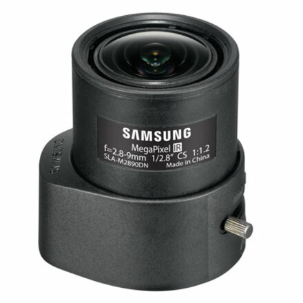 Hanwha Techwin SLA-M2890DN - 2.80 mm to 9 mmf/1.2 - Zoom Lens for CS Mount - Designed for Surveillance Camera - 3.2x Optical Zoom