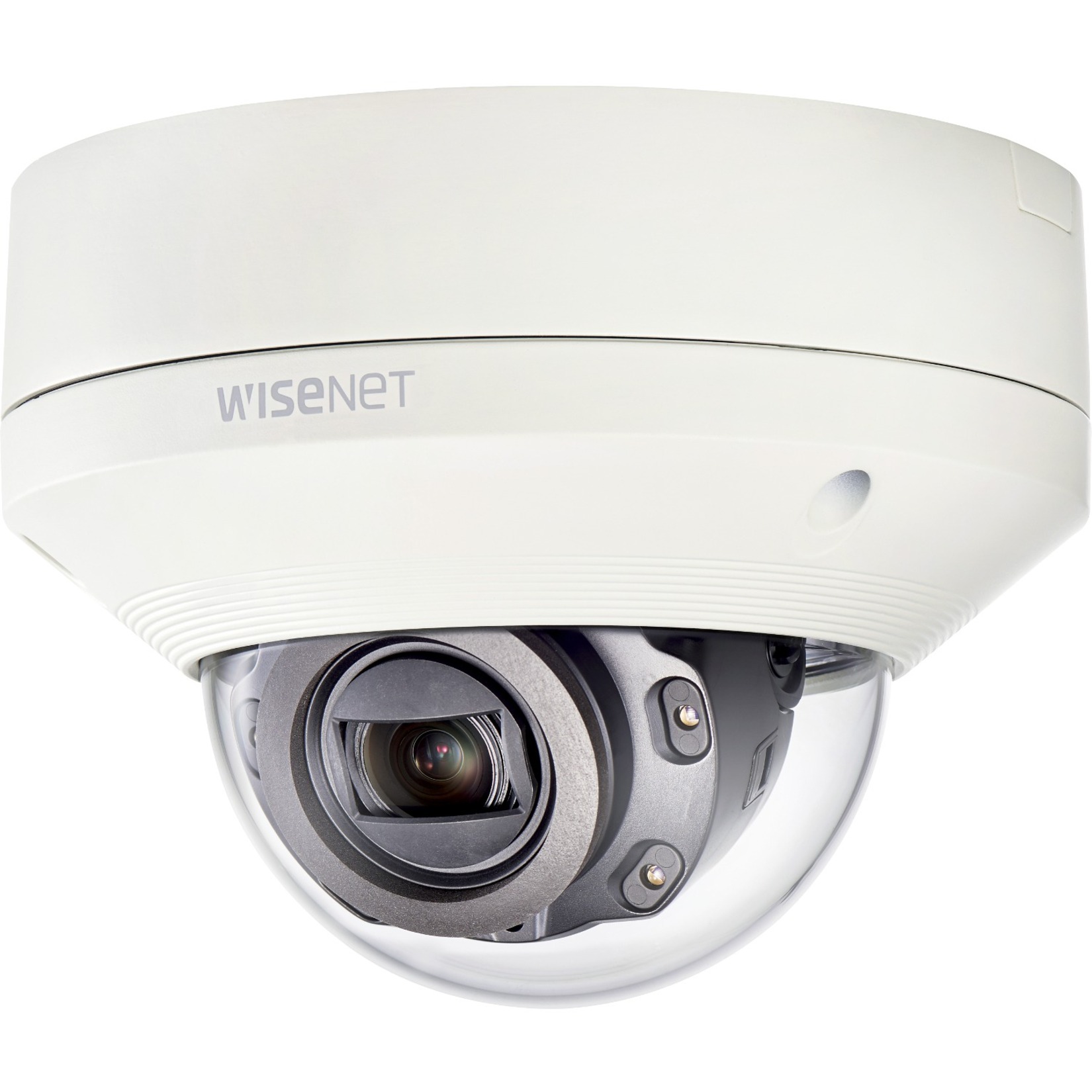 Wisenet XNV-6080R 2 Megapixel Outdoor Full HD Network Camera - Color - Dome - 164.04 ft Infrared Night Vision - H.265, H.264, MPEG-4 AVC, MJPEG - 1920 x 1080 - 2.80 mm- 12 mm Zoom Lens - 4.3x Optical - 60 fps - CMOS - Flush Mount, Hanging Mount, Wall Mount, Parapet Mount, Corner Mount, Pole Mount - IP67 - Vandal Resistant