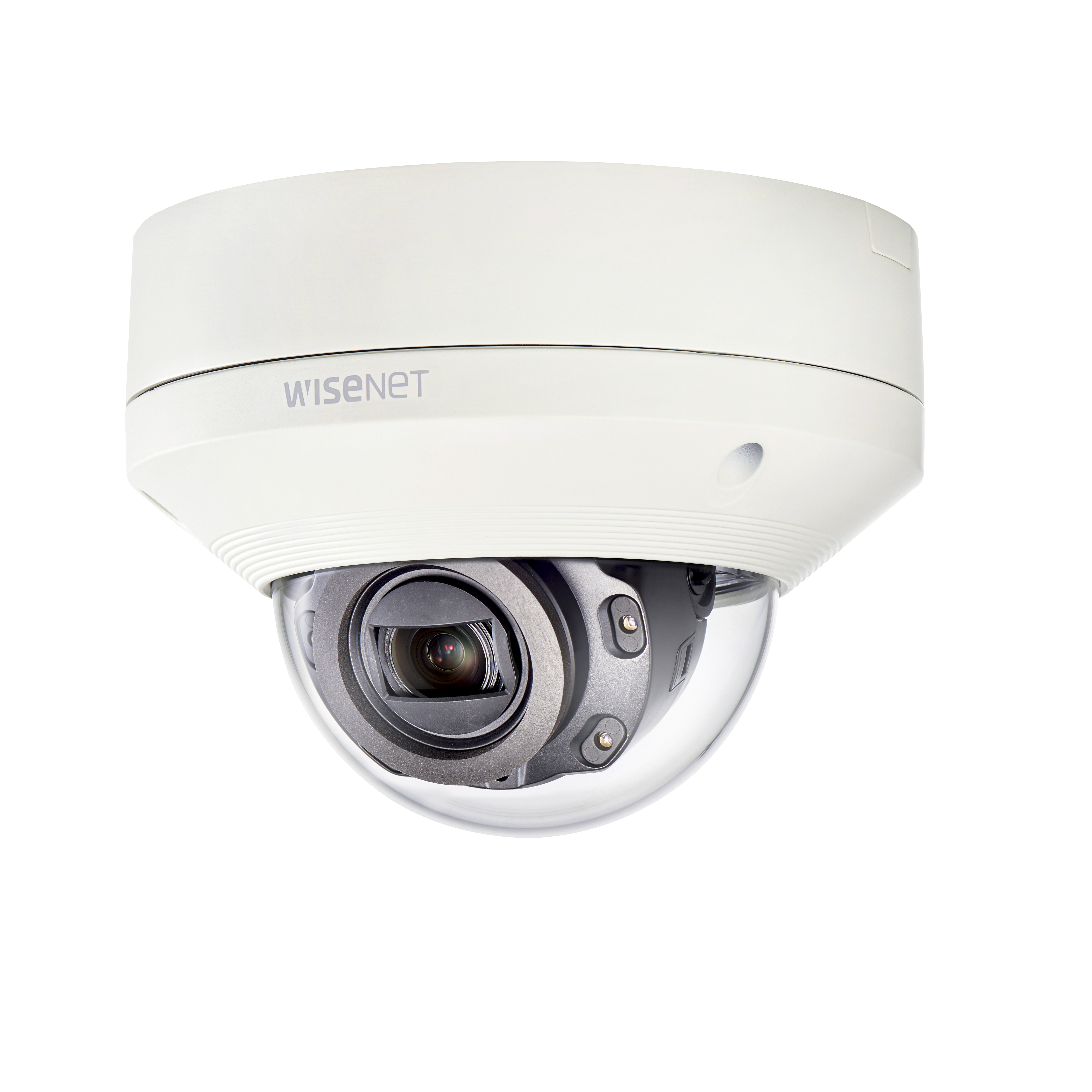 Wisenet XNV-6080R 2 Megapixel Outdoor Full HD Network Camera - Color - Dome - 164.04 ft Infrared Night Vision - H.265, H.264, MPEG-4 AVC, MJPEG - 1920 x 1080 - 2.80 mm- 12 mm Zoom Lens - 4.3x Optical - 60 fps - CMOS - Flush Mount, Hanging Mount, Wall Mount, Parapet Mount, Corner Mount, Pole Mount - IP67 - Vandal Resistant
