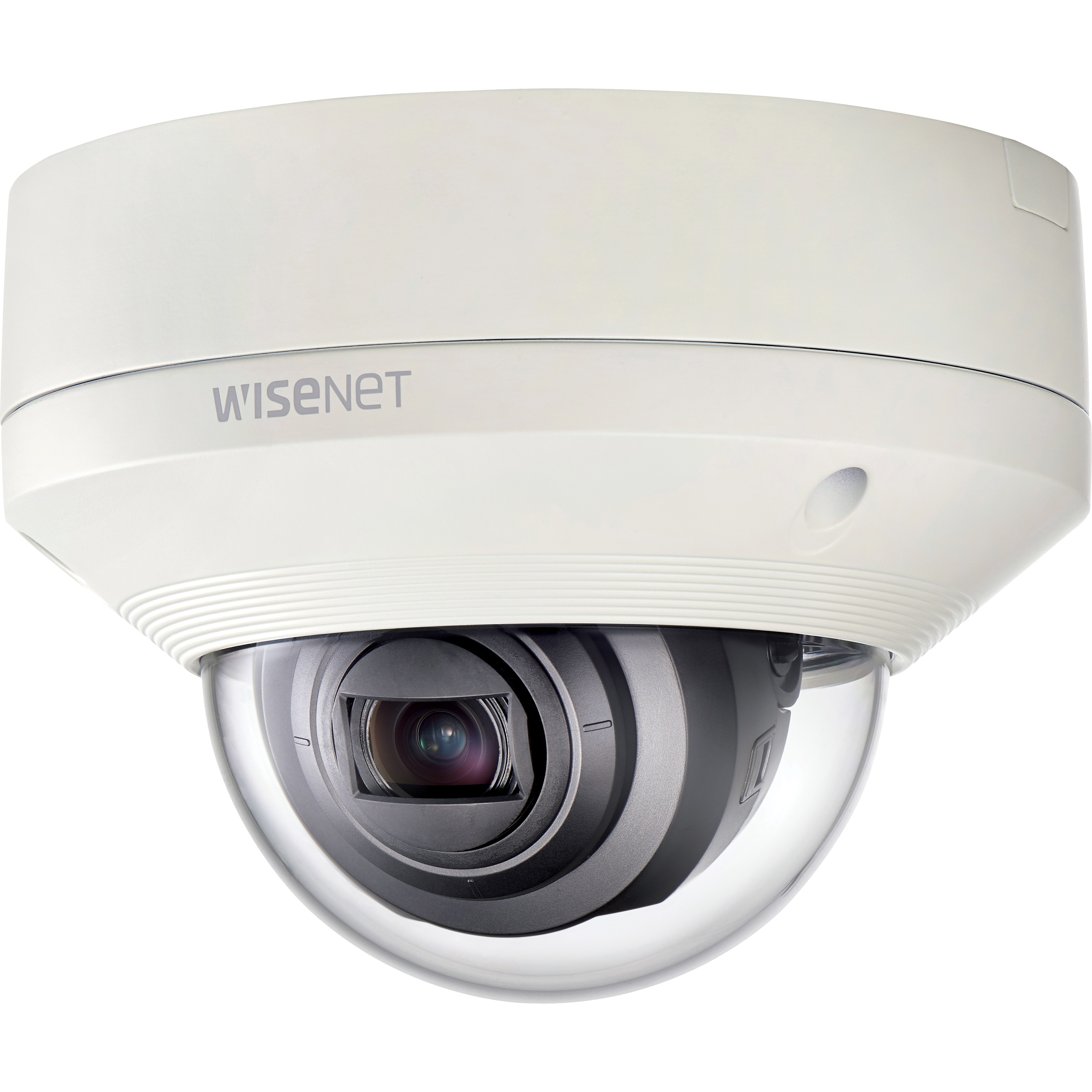 Wisenet XNV-6080 2 Megapixel Outdoor Full HD Network Camera - Monochrome, Color - Dome - Ivory - MPEG-4 AVC, MJPEG, H.264, H.265 - 1920 x 1080 - 2.80 mm- 12 mm Varifocal Lens - 4.3x Optical - 60 fps - CMOS - Wall Mount, Parapet Mount, Pole Mount, Corner Mount, Flush Mount, Ceiling Mount - IK10 - IP67 - Vandal Resistant