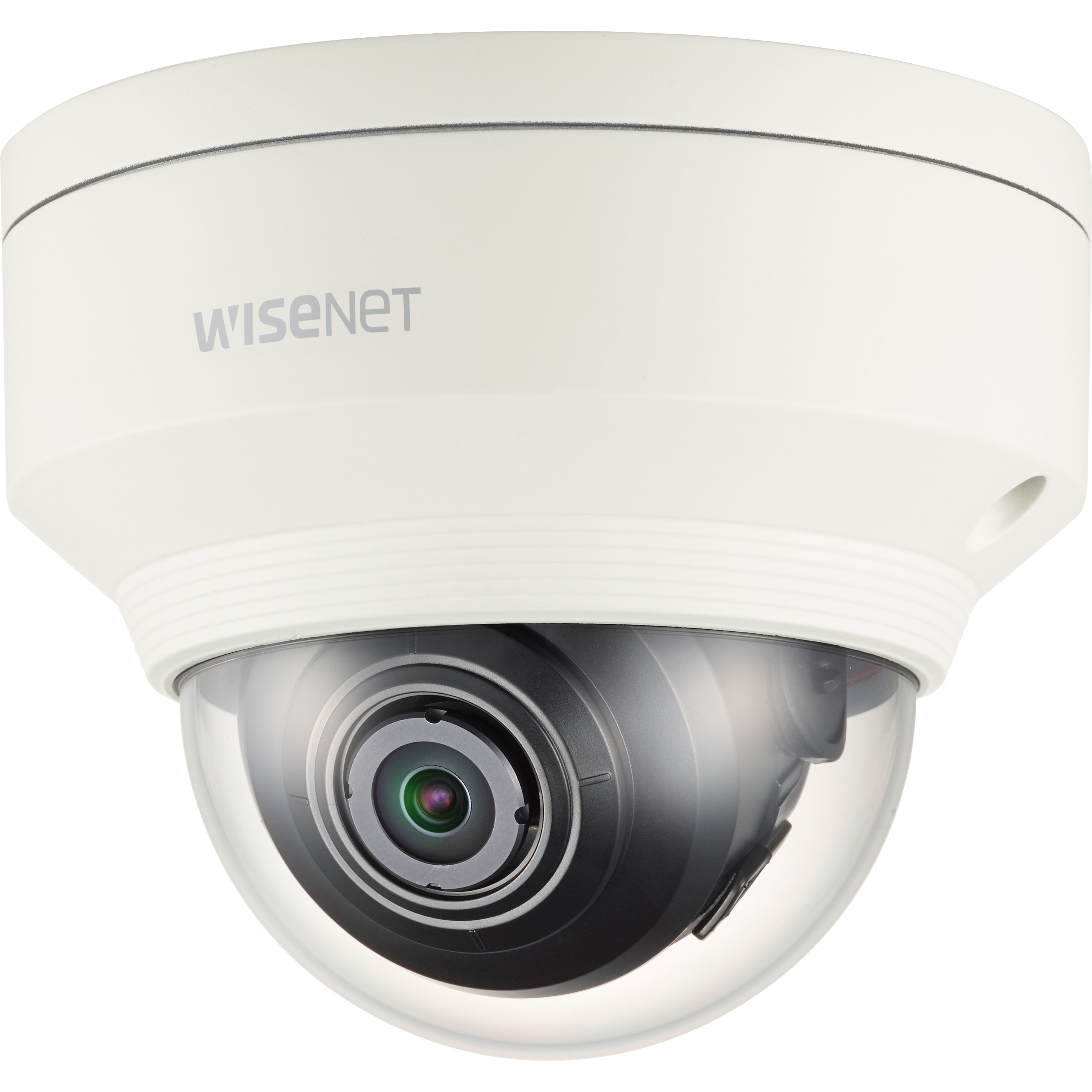 Wisenet XNV-6010 2 Megapixel Outdoor Full HD Network Camera - Monochrome, Color - Dome - Ivory - MPEG-4 AVC, MJPEG, H.264, H.265 - 1920 x 1080 - 2.40 mm Fixed Lens - 60 fps - CMOS - Parapet Mount, Corner Mount, Pole Mount, Wall Mount - IK10 - IP66, IP67