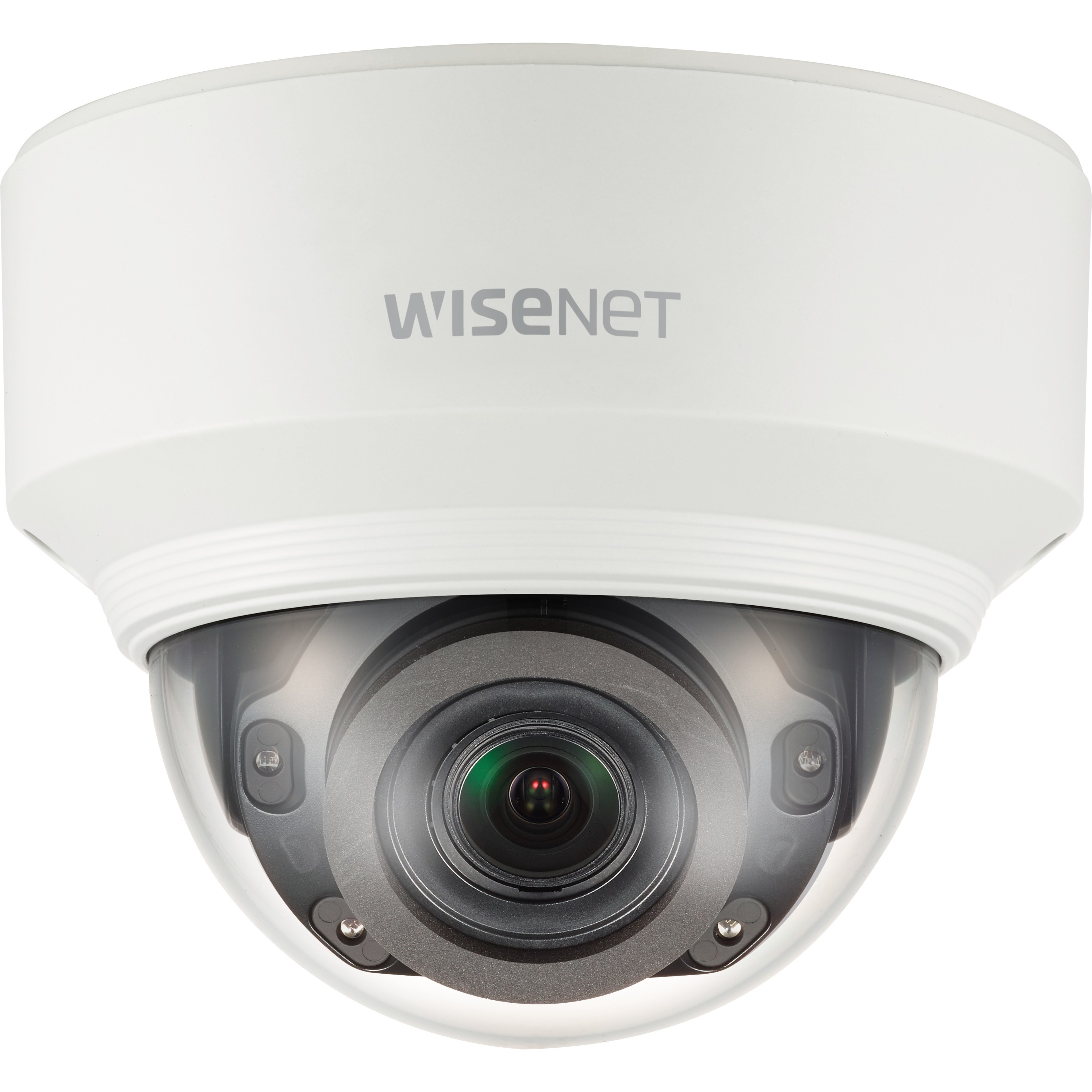 Wisenet XND-8080RV 4 Megapixel Full HD Network Camera - Color - Dome - Ivory - 98.43 ft Infrared Night Vision - MPEG-4 AVC, MJPEG, H.264, H.265 - 2560 x 1920 - 3.90 mm- 9.40 mm Varifocal Lens - 2.4x Optical - 30 fps - CMOS - Wall Mount, Parapet Mount, Corner Mount, Pole Mount - IK08