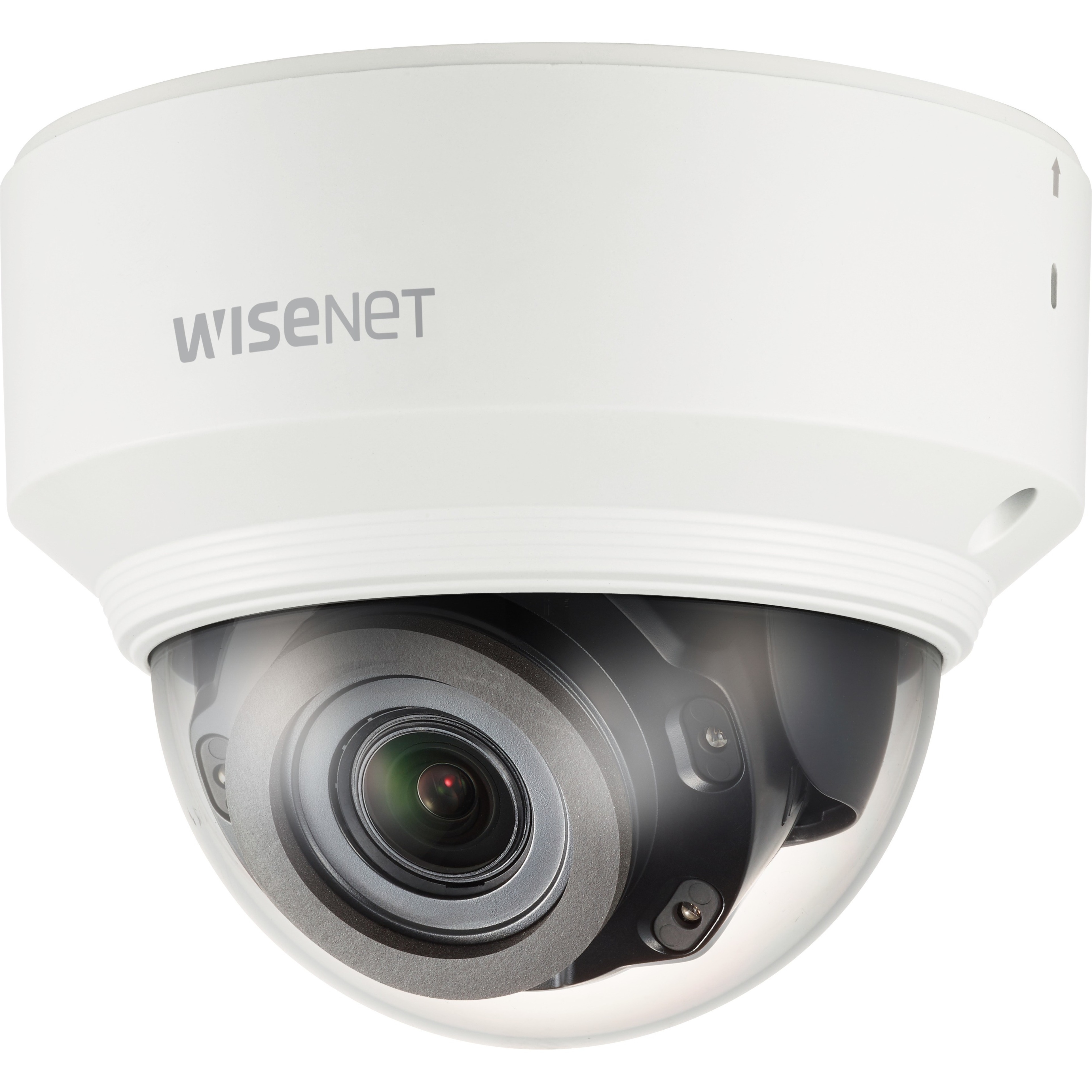 Wisenet XND-8080RV 4 Megapixel Full HD Network Camera - Color - Dome - Ivory - 98.43 ft Infrared Night Vision - MPEG-4 AVC, MJPEG, H.264, H.265 - 2560 x 1920 - 3.90 mm- 9.40 mm Varifocal Lens - 2.4x Optical - 30 fps - CMOS - Wall Mount, Parapet Mount, Corner Mount, Pole Mount - IK08